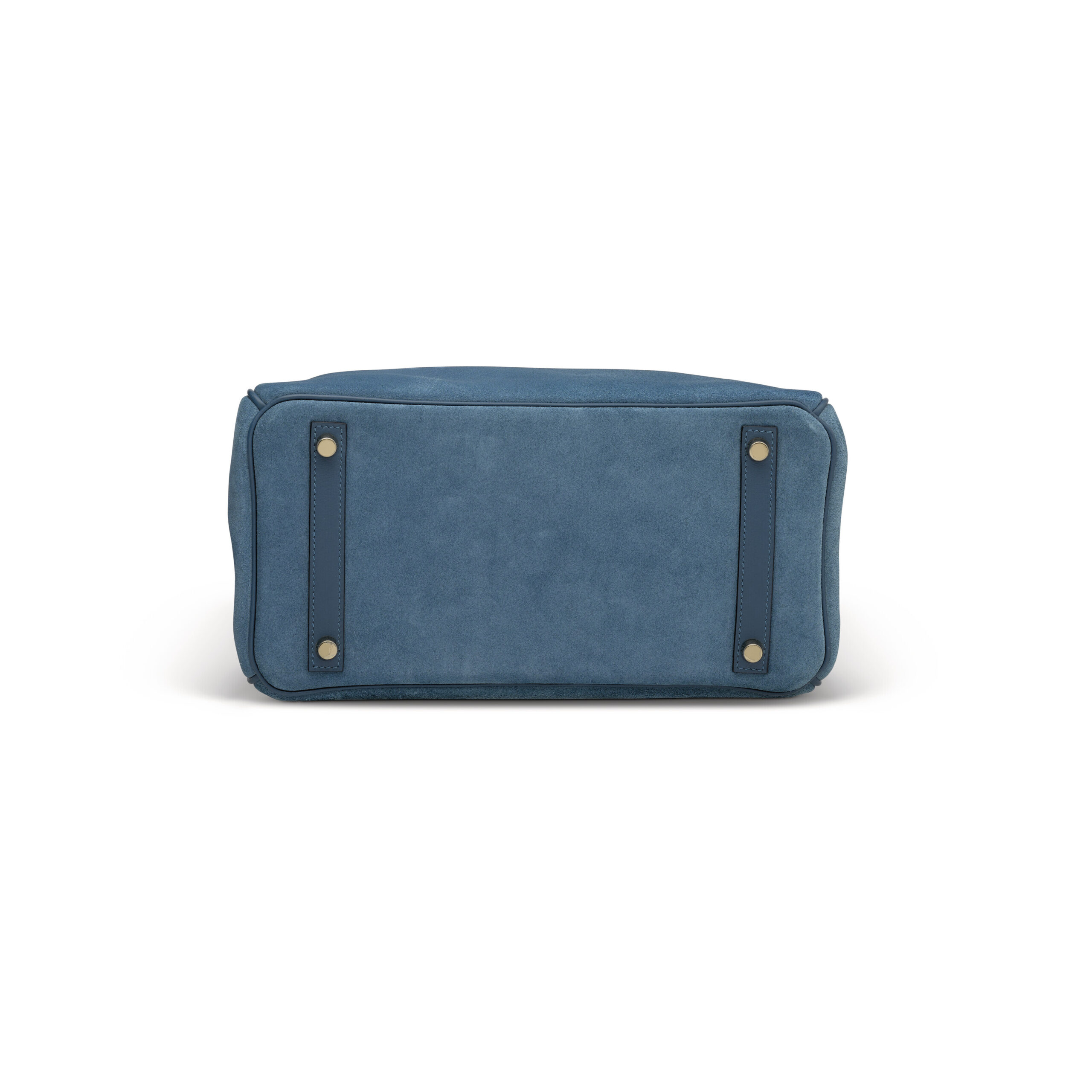 A LIMITED EDITION BLEU THALASSA SWIFT LEATHER & VEAU DOBLIS GRIZZLY BIRKIN 30 WITH PALLADIUM HARDWARE 3 A LIMITED EDITION BLEU THALASSA SWIFT LEATHER & VEAU DOBLIS GRIZZLY BIRKIN 30 WITH PALLADIUM HARDWARE - Image 3