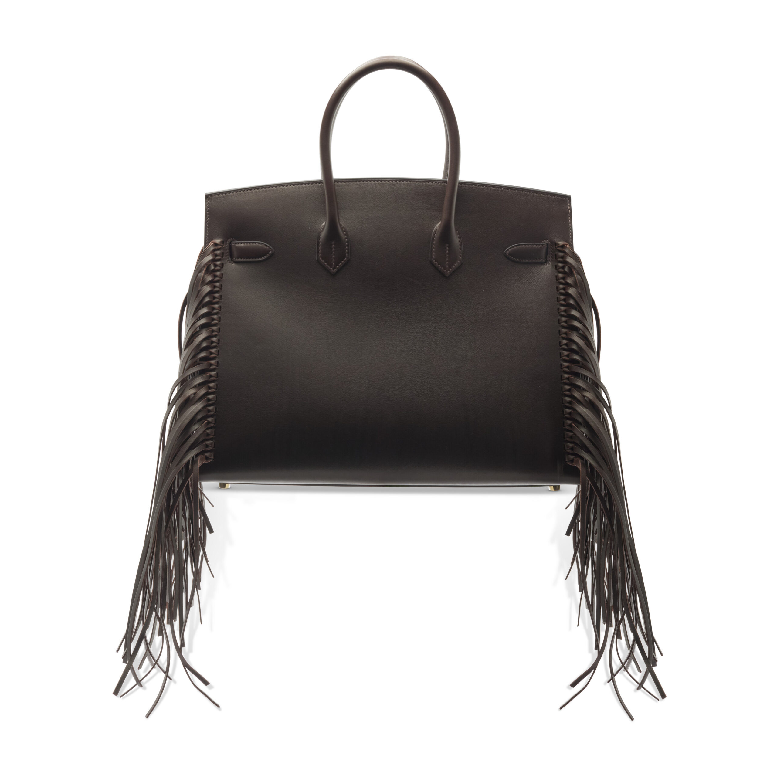 A LIMITED EDITION CHOCOLAT EVERGRAIN ANATE SELLIER BIRKIN 35 WITH GOLD HARDWARE 3 A LIMITED EDITION CHOCOLAT EVERGRAIN ANATE SELLIER BIRKIN 35 WITH GOLD HARDWARE - Image 3