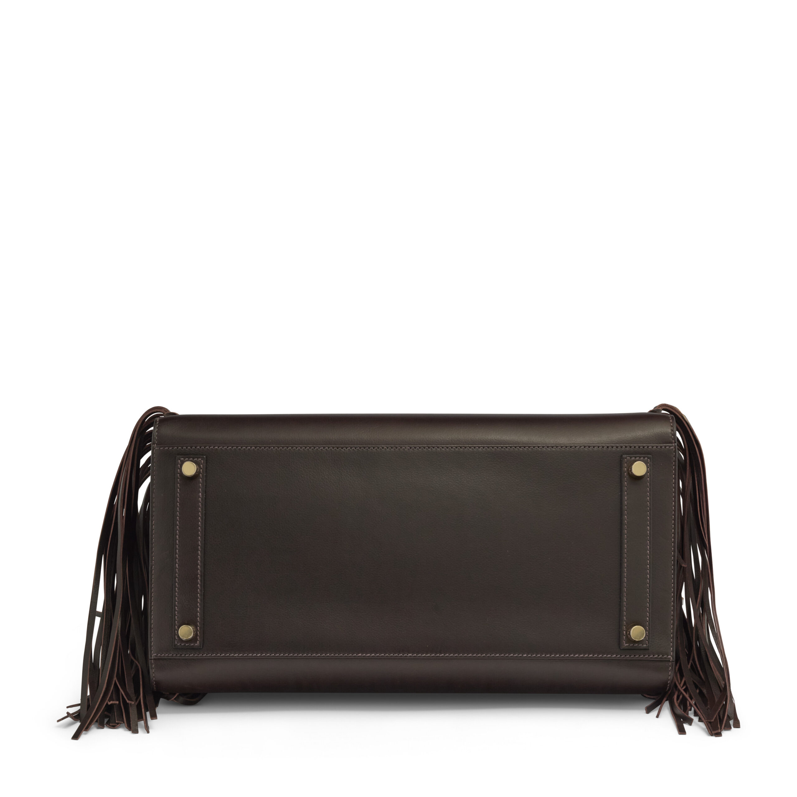 A LIMITED EDITION CHOCOLAT EVERGRAIN ANATE SELLIER BIRKIN 35 WITH GOLD HARDWARE 4 A LIMITED EDITION CHOCOLAT EVERGRAIN ANATE SELLIER BIRKIN 35 WITH GOLD HARDWARE - Image 4