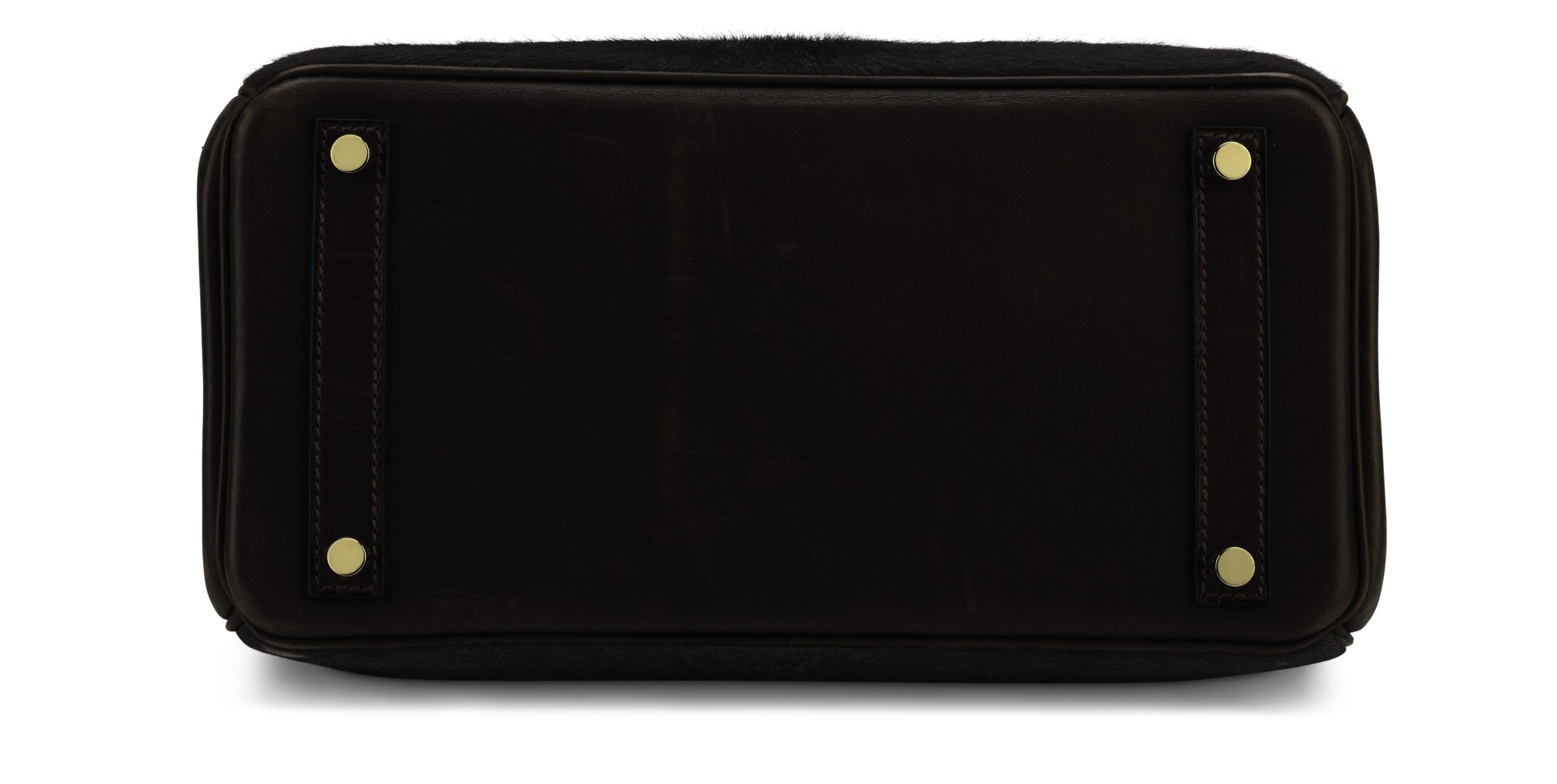 A LIMITED EDITION ÉBÈNE EVERCALF LEATHER PONYHAIR HAC TROIKA BIRKIN 28 WITH GOLD HARDWARE 5 A LIMITED EDITION ÉBÈNE EVERCALF LEATHER PONYHAIR HAC TROIKA BIRKIN 28 WITH GOLD HARDWARE - Image 5