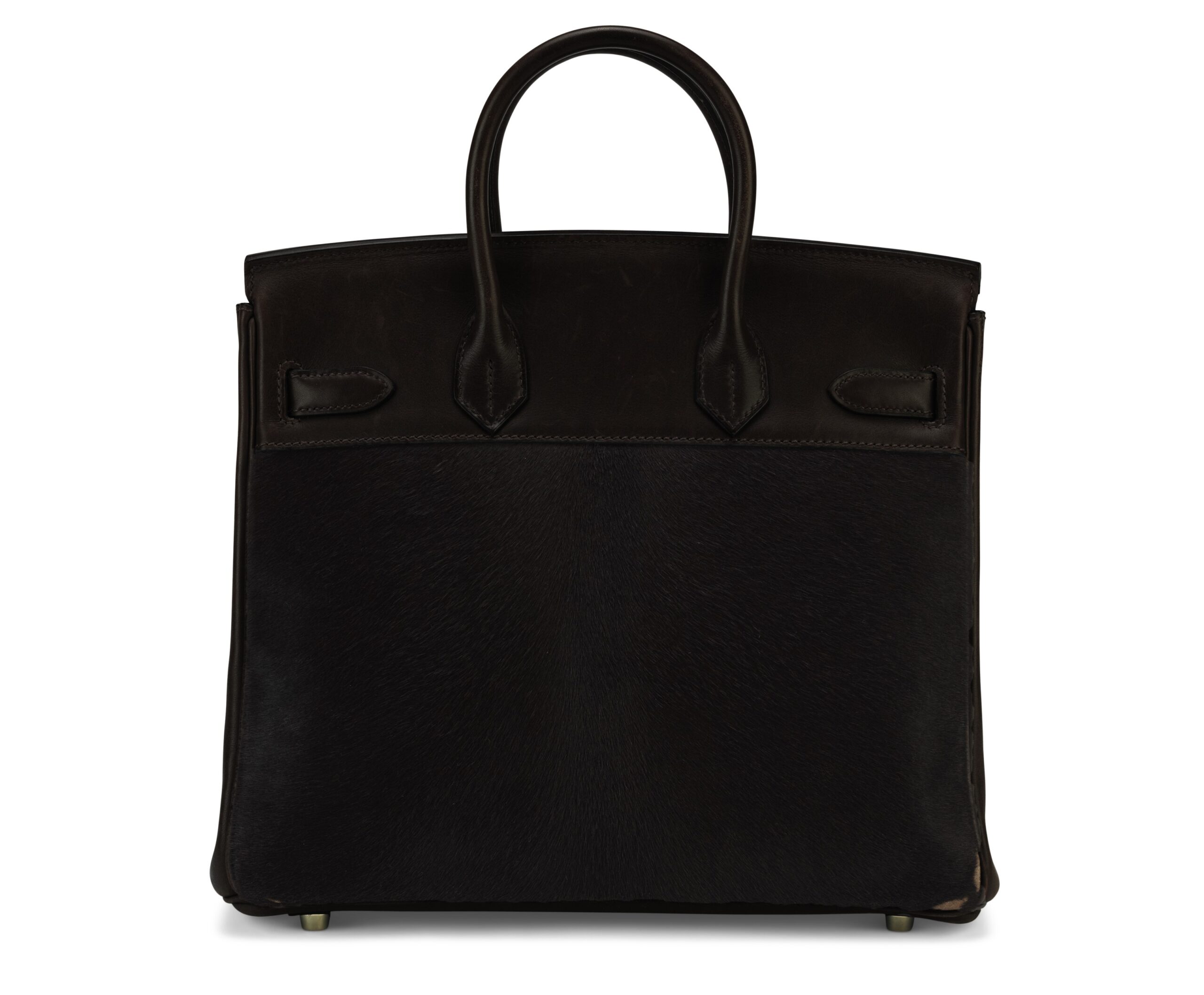 A LIMITED EDITION ÉBÈNE EVERCALF LEATHER PONYHAIR HAC TROIKA BIRKIN 28 WITH GOLD HARDWARE 2 A LIMITED EDITION ÉBÈNE EVERCALF LEATHER PONYHAIR HAC TROIKA BIRKIN 28 WITH GOLD HARDWARE - Image 2