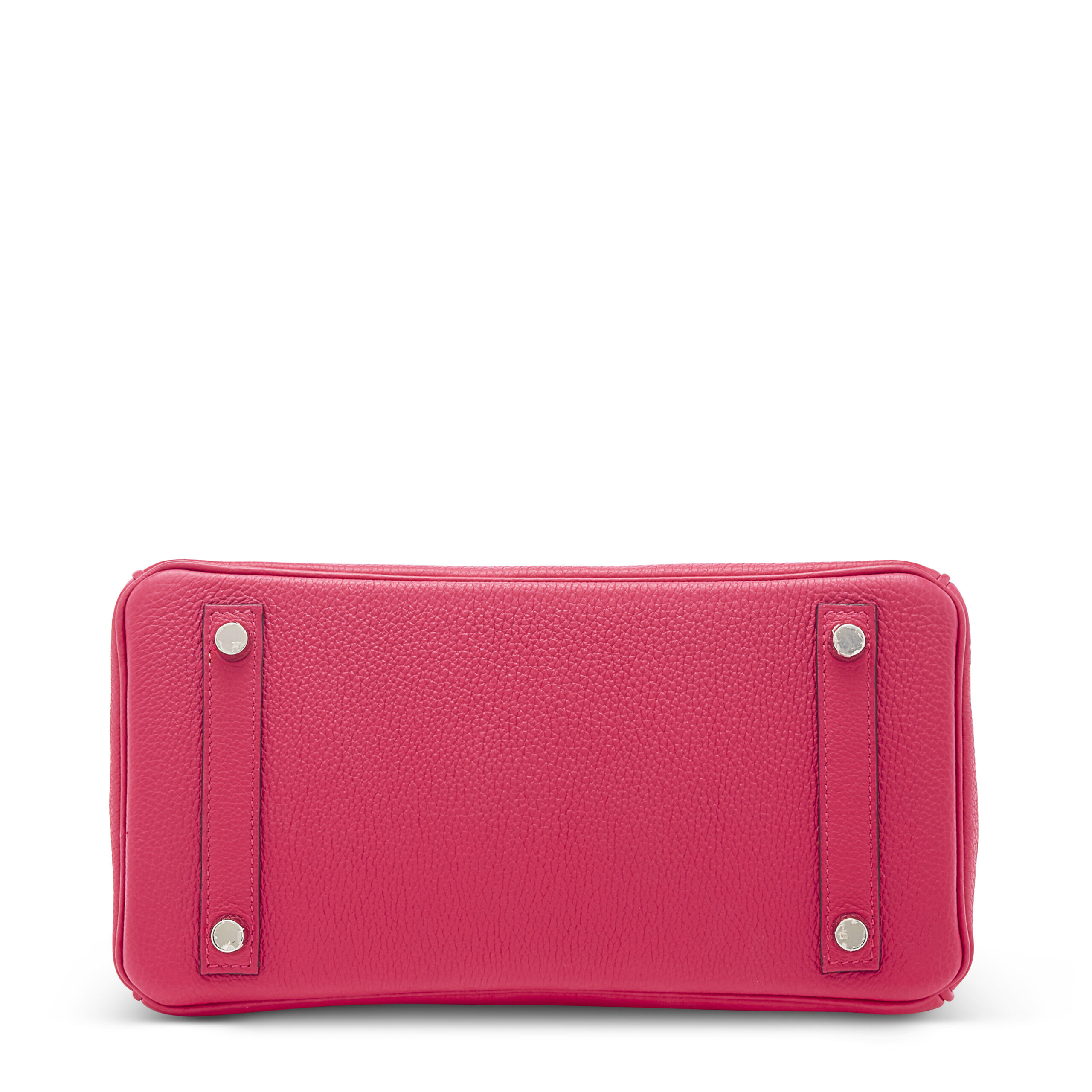 A LIMITED EDITION FRAMBOISE MATTE ALLIGATOR & TOGO LEATHER TOUCH BIRKIN 25 WITH PALLADIUM HARDWARE 4 A LIMITED EDITION FRAMBOISE MATTE ALLIGATOR & TOGO LEATHER TOUCH BIRKIN 25 WITH PALLADIUM HARDWARE - Image 4