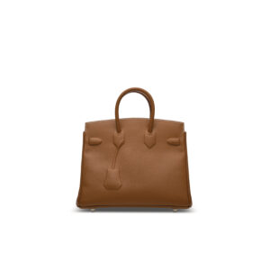 A LIMITED EDITION GOLD SWIFT LEATHER SHADOW BIRKIN 25 WITH PALLADIUM HARDWARE