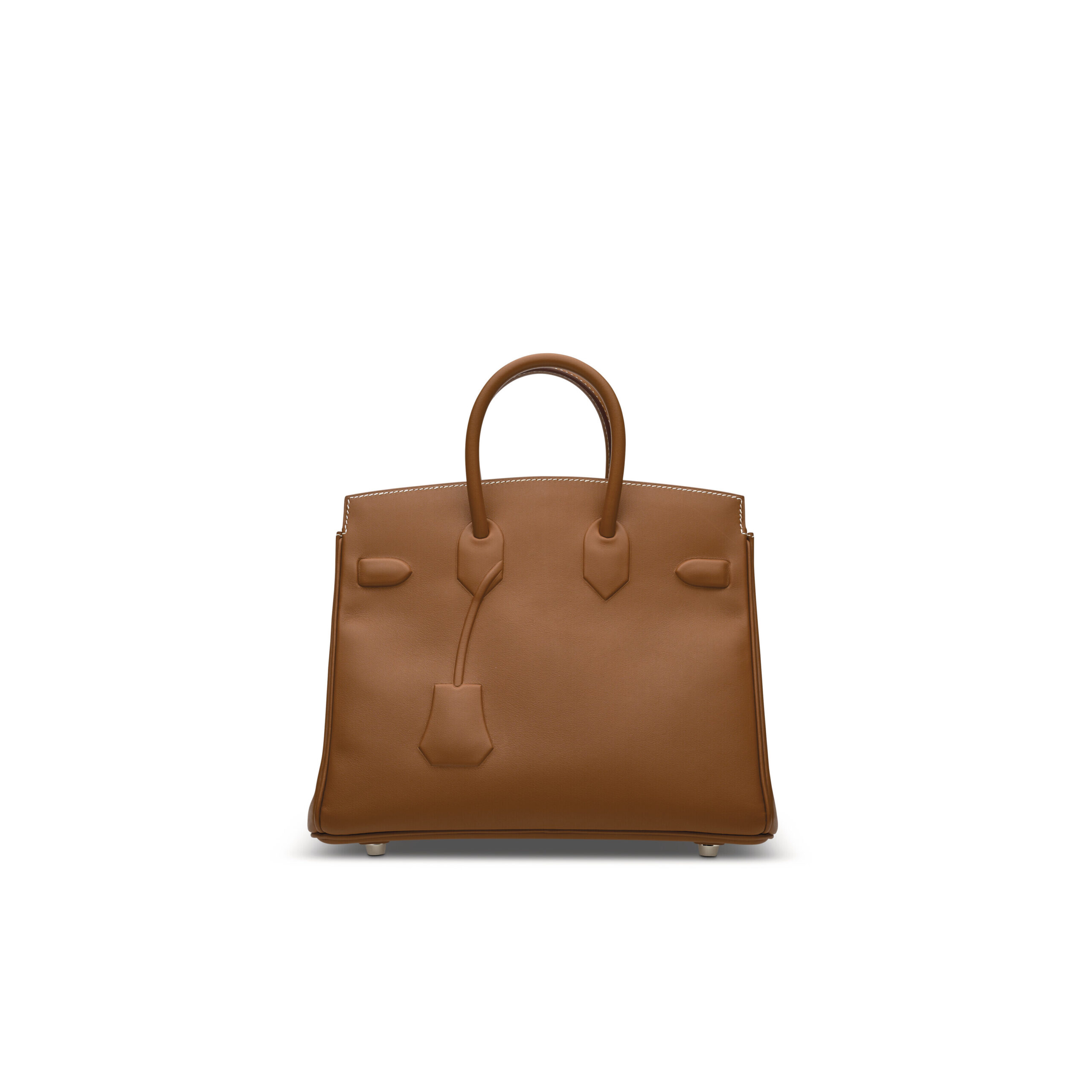 A LIMITED EDITION GOLD SWIFT LEATHER SHADOW BIRKIN 25 WITH PALLADIUM HARDWARE 1 A LIMITED EDITION GOLD SWIFT LEATHER SHADOW BIRKIN 25 WITH PALLADIUM HARDWARE