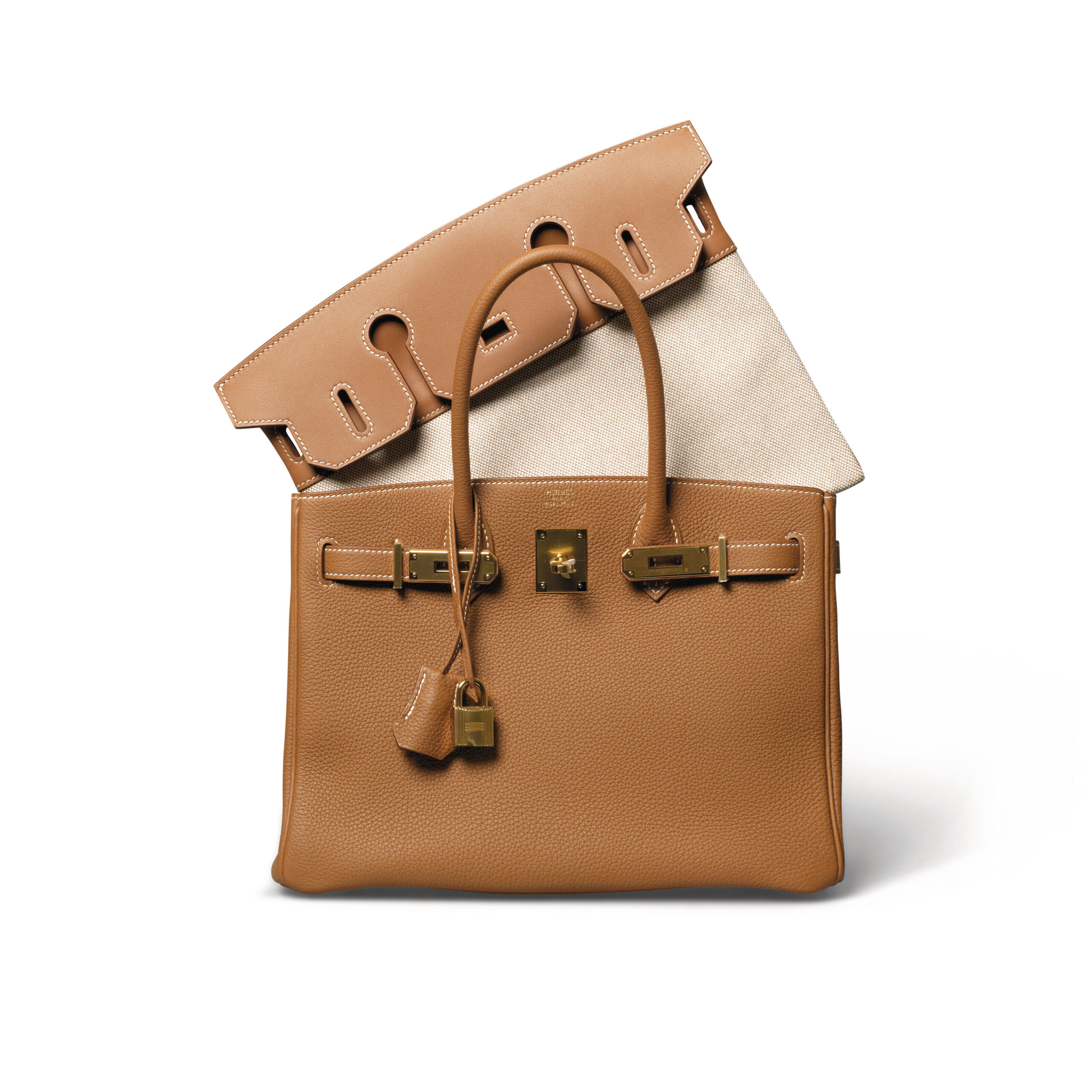 A LIMITED EDITION GOLD TOGO & SWIFT LEATHER 3 IN 1 BIRKIN 30 WITH GOLD HARDWARE 1 A LIMITED EDITION GOLD TOGO & SWIFT LEATHER 3 IN 1 BIRKIN 30 WITH GOLD HARDWARE (2)