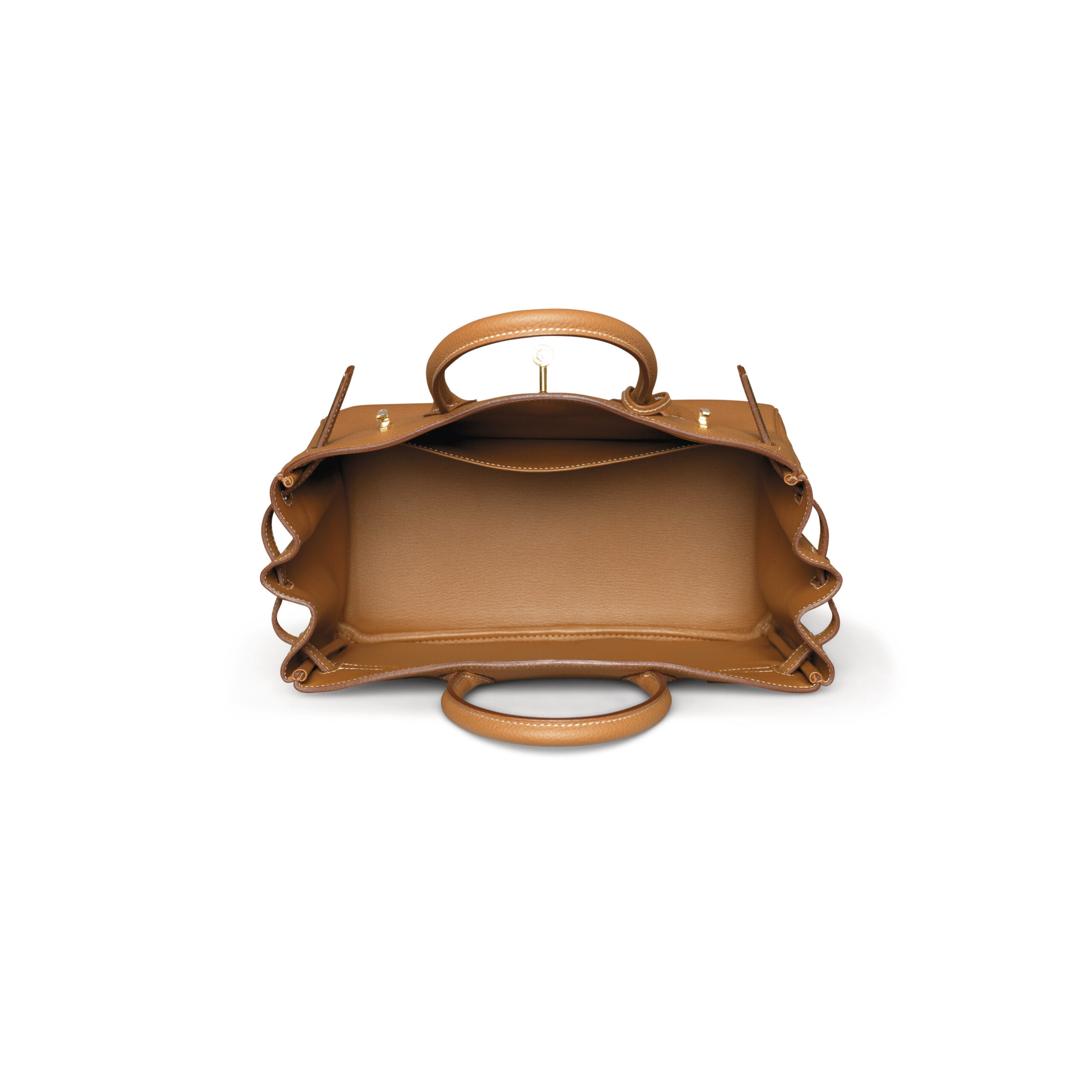 A LIMITED EDITION GOLD TOGO & SWIFT LEATHER 3 IN 1 BIRKIN 30 WITH GOLD HARDWARE 7 A LIMITED EDITION GOLD TOGO & SWIFT LEATHER 3 IN 1 BIRKIN 30 WITH GOLD HARDWARE - Image 7