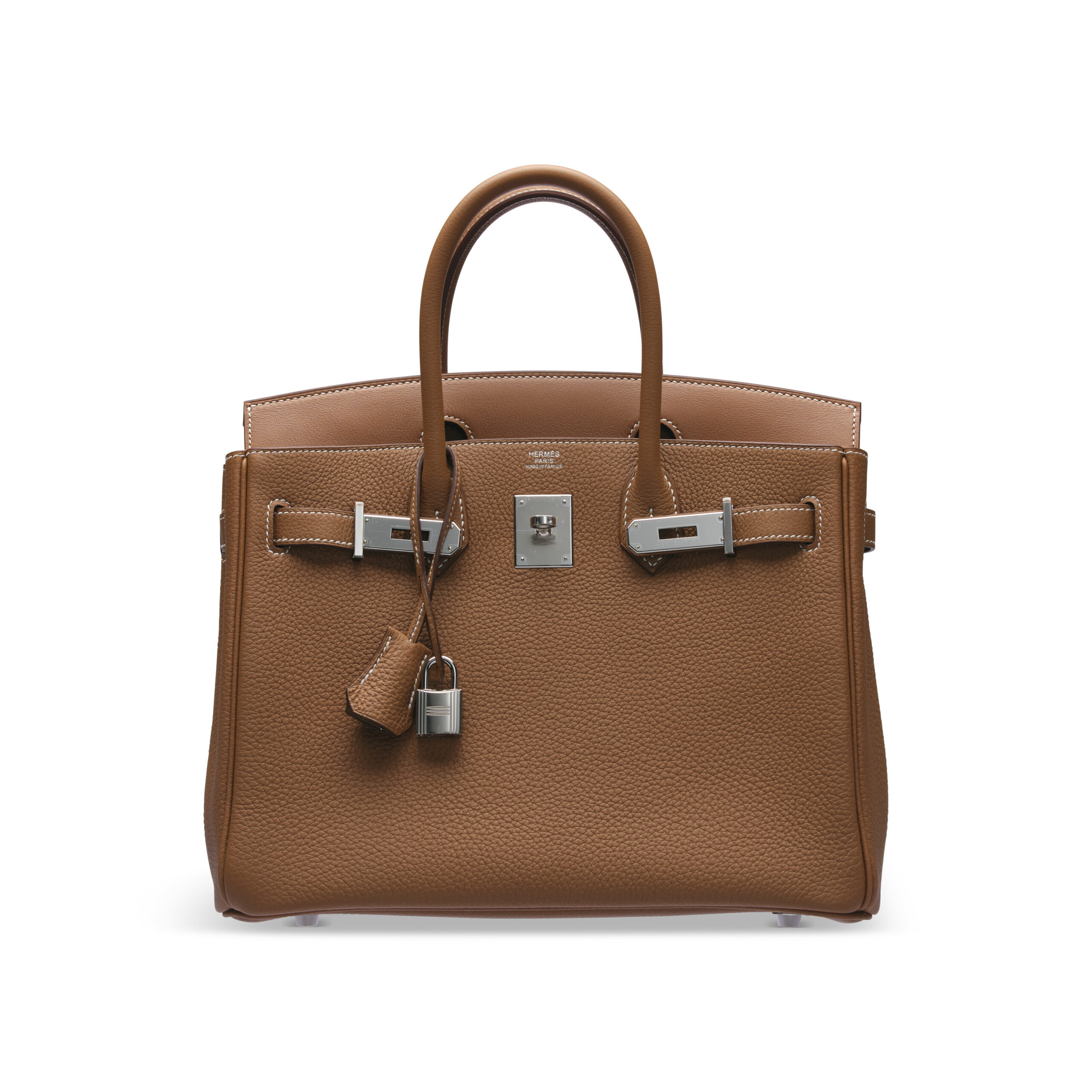 A LIMITED EDITION GOLD TOGO & SWIFT LEATHER 3 IN 1 BIRKIN 30 WITH PALLADIUM HARDWARE 8 A LIMITED EDITION GOLD TOGO & SWIFT LEATHER 3 IN 1 BIRKIN 30 WITH PALLADIUM HARDWARE - Image 8