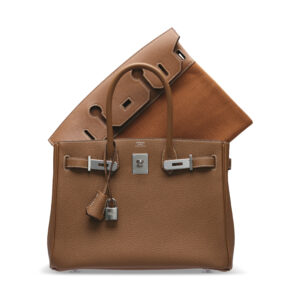 A LIMITED EDITION GOLD TOGO & SWIFT LEATHER 3 IN 1 BIRKIN 30 WITH PALLADIUM HARDWARE (8)