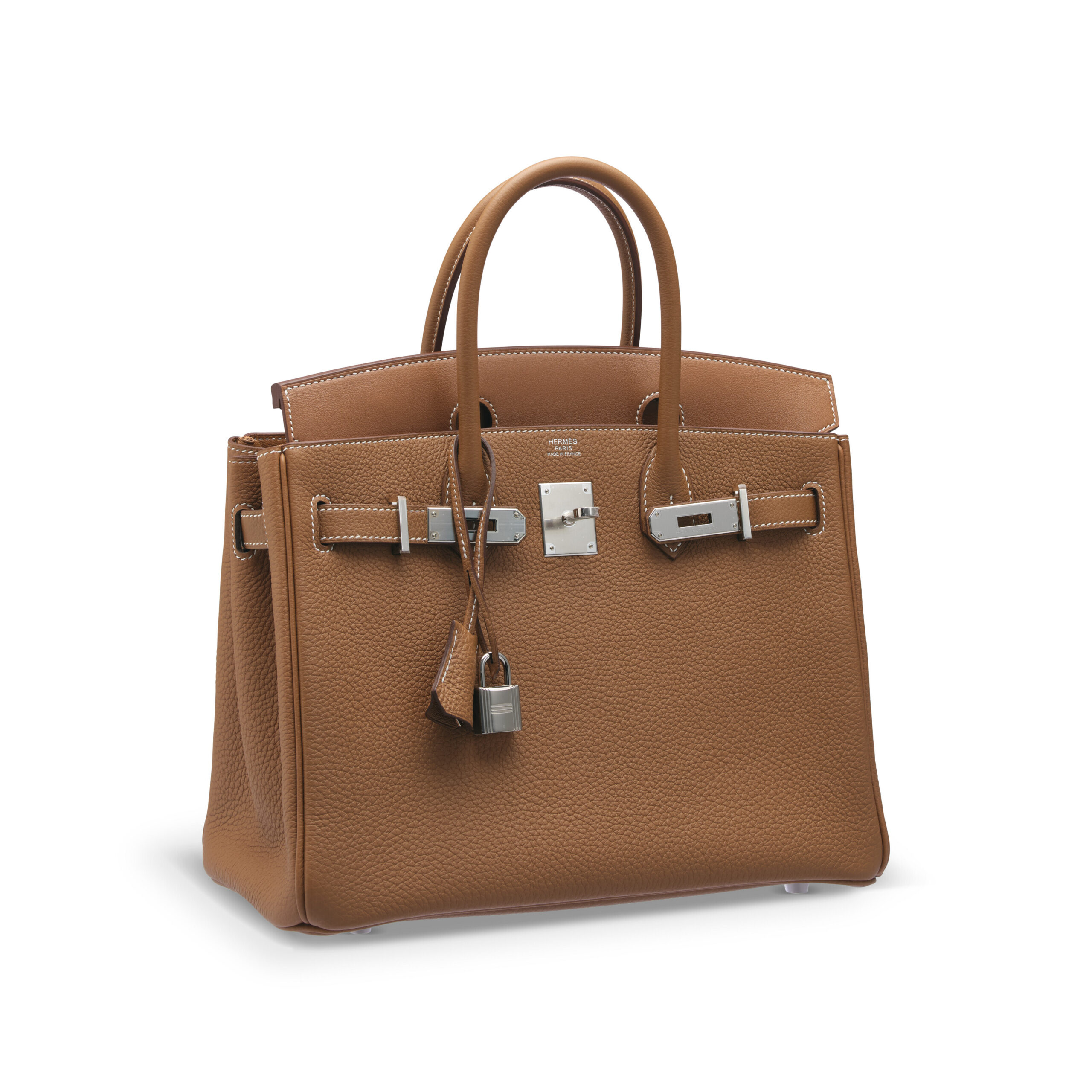 A LIMITED EDITION GOLD TOGO & SWIFT LEATHER 3 IN 1 BIRKIN 30 WITH PALLADIUM HARDWARE 10 A LIMITED EDITION GOLD TOGO & SWIFT LEATHER 3 IN 1 BIRKIN 30 WITH PALLADIUM HARDWARE - Image 10