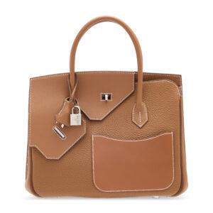 A LIMITED EDITION GOLD TOGO & SWIFT LEATHER DÉSORDRE BIRKIN 30 WITH PALLADIUM HARDWARE (1)