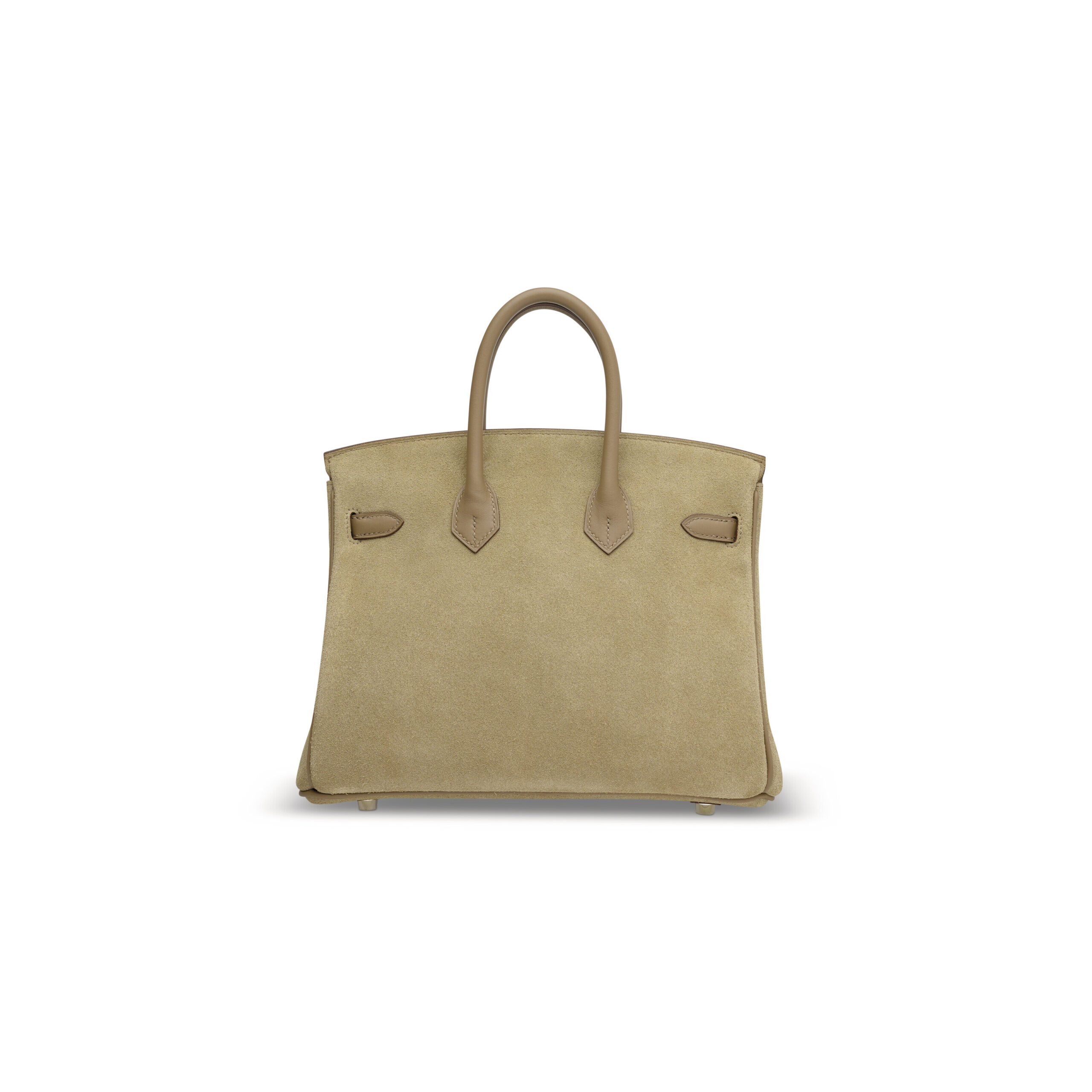 A LIMITED EDITION GRIS CAILLOU VEAU GRIZZLY & ÉTOUPE SWIFT LEATHER BIRKIN 25 WITH PALLADIUM HARDWARE 2 A LIMITED EDITION GRIS CAILLOU VEAU GRIZZLY & ÉTOUPE SWIFT LEATHER BIRKIN 25 WITH PALLADIUM HARDWARE - Image 2