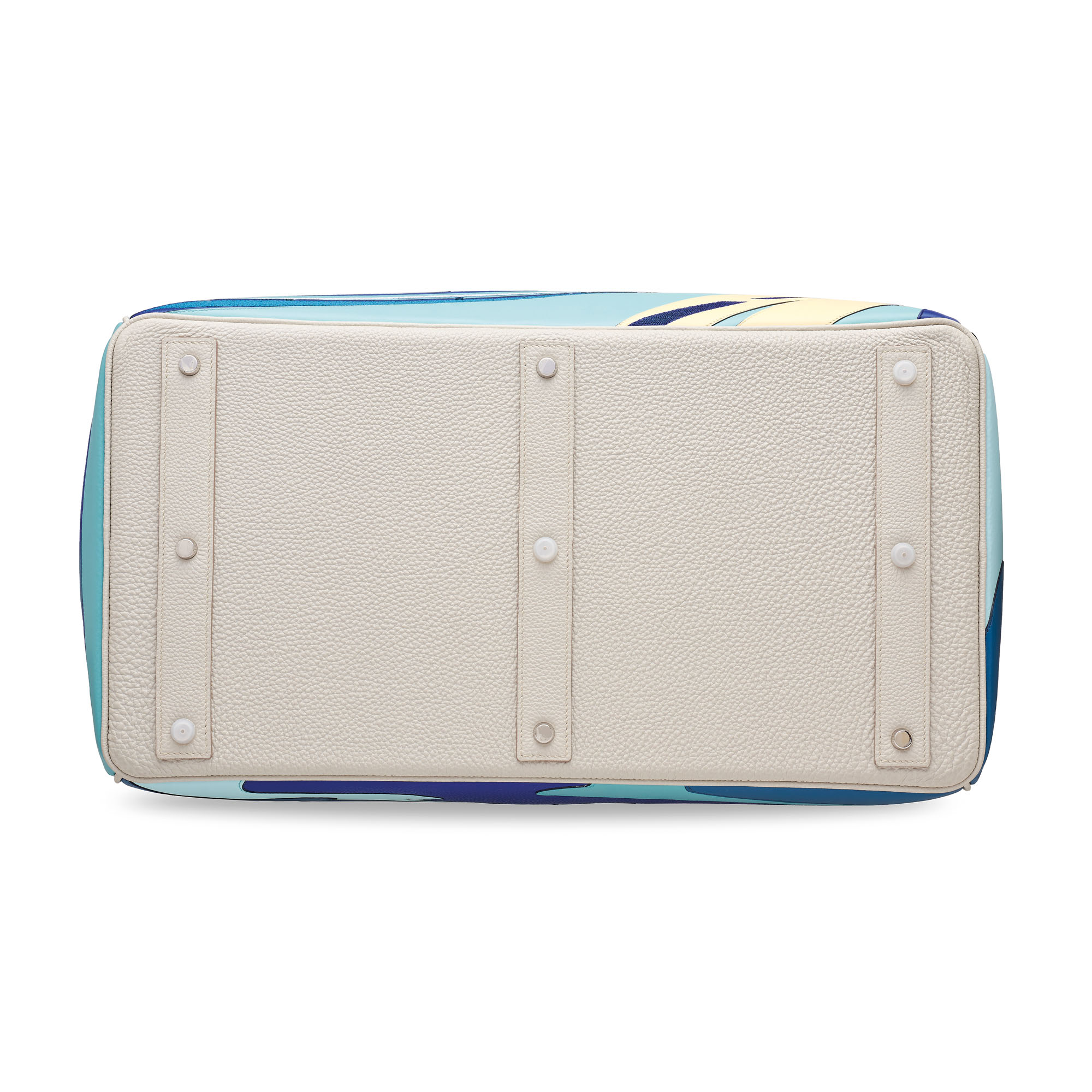 A LIMITED EDITION GRIS PERLE TOGO LEATHER ENDLESS ROAD HAC BIRKIN 50 WITH PALLADIUM HARDWARE 5 A LIMITED EDITION GRIS PERLE TOGO LEATHER ENDLESS ROAD HAC BIRKIN 50 WITH PALLADIUM HARDWARE - Image 5