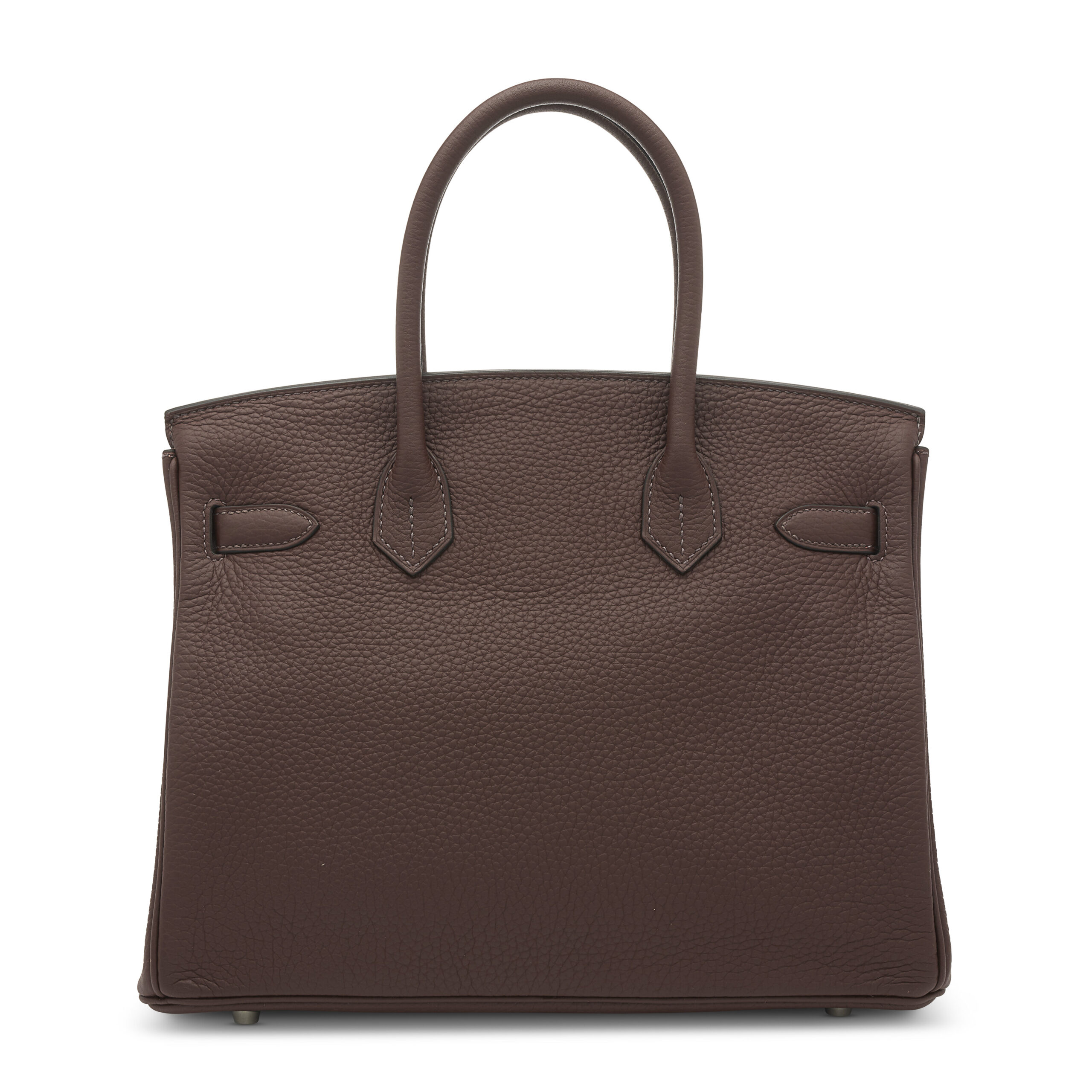 A LIMITED EDITION HAVANE & TERRE CUITE TOGO LEATHER VERSO BIRKIN 30 WITH PALLADIUM HARDWARE 7 A LIMITED EDITION HAVANE & TERRE CUITE TOGO LEATHER VERSO BIRKIN 30 WITH PALLADIUM HARDWARE - Image 7