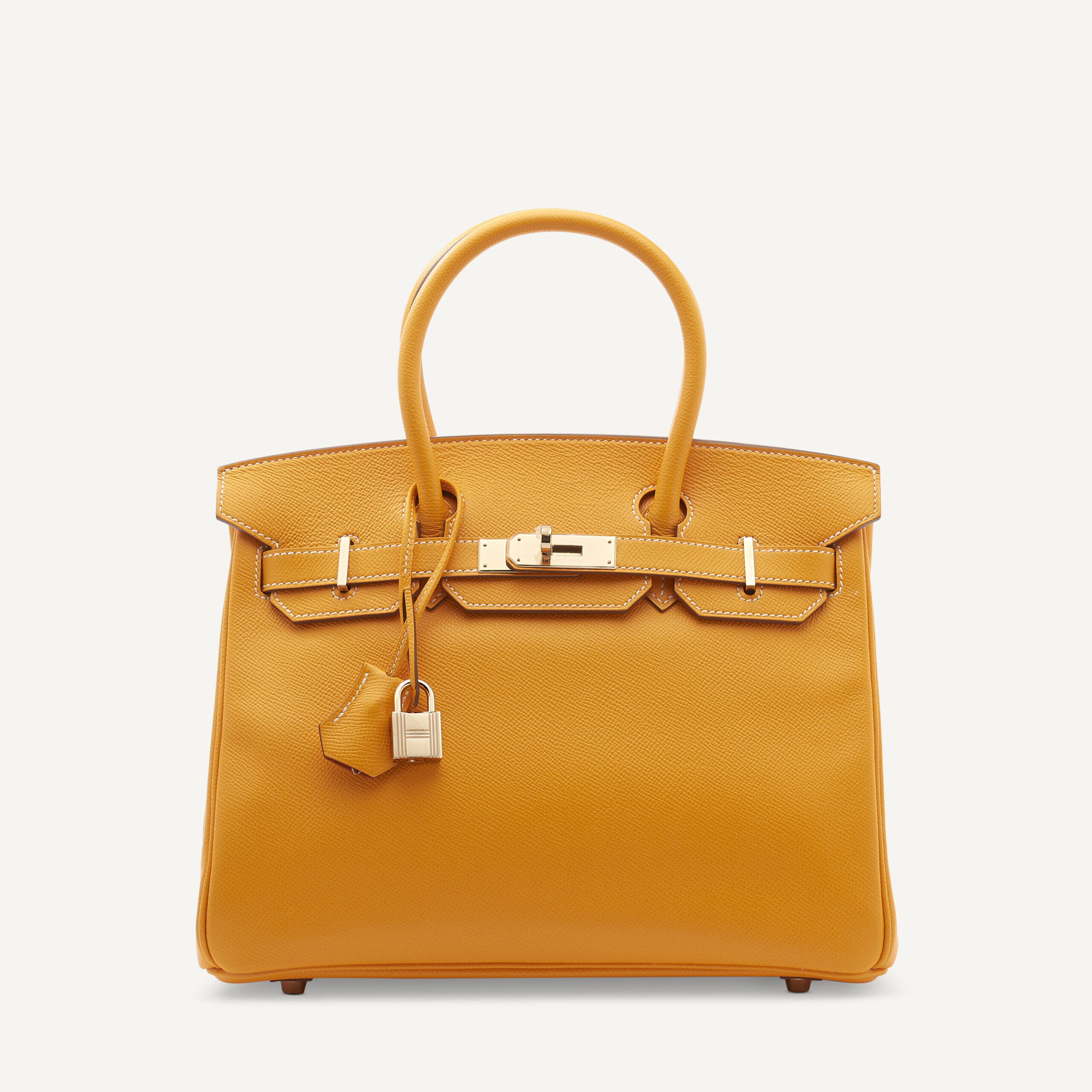 A LIMITED EDITION JAUNE D'OR & POTIRON EPSOM LEATHER CANDY BIRKIN 30 WITH PERMABRASS HARDWARE 1 A LIMITED EDITION JAUNE D'OR & POTIRON EPSOM LEATHER CANDY BIRKIN 30 WITH PERMABRASS HARDWARE
