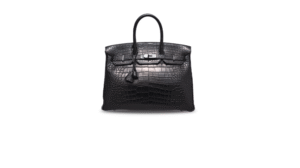A LIMITED EDITION MATTE BLACK NILOTICUS CROCODILE SO BLACK BIRKIN 35 WITH BLACK PVD HARDWARE (1)