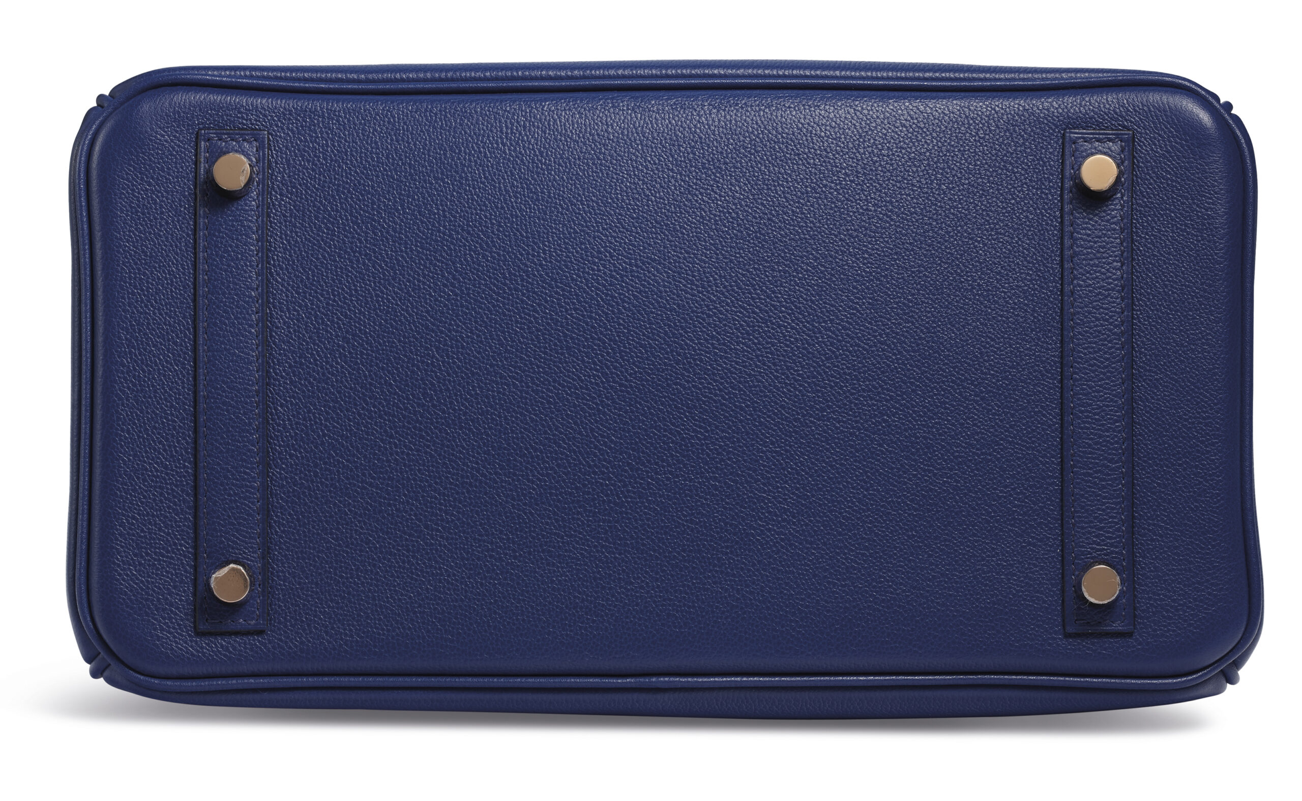 A LIMITED EDITION MATTE BLEU MARINE ALLIGATOR & BLEU SAPHIR NOVILLO LEATHER TOUCH BIRKIN 30 WITH ROSE GOLD HARDWARE 3 A LIMITED EDITION MATTE BLEU MARINE ALLIGATOR & BLEU SAPHIR NOVILLO LEATHER TOUCH BIRKIN 30 WITH ROSE GOLD HARDWARE - Image 3