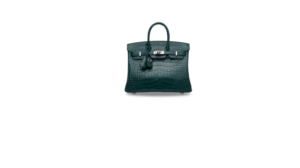 A LIMITED EDITION MATTE VERT CYPRÈS & BLEU SAINT CYR ALLIGATOR VERSO BIRKIN 25 WITH PALLADIUM HARDWARE (1)