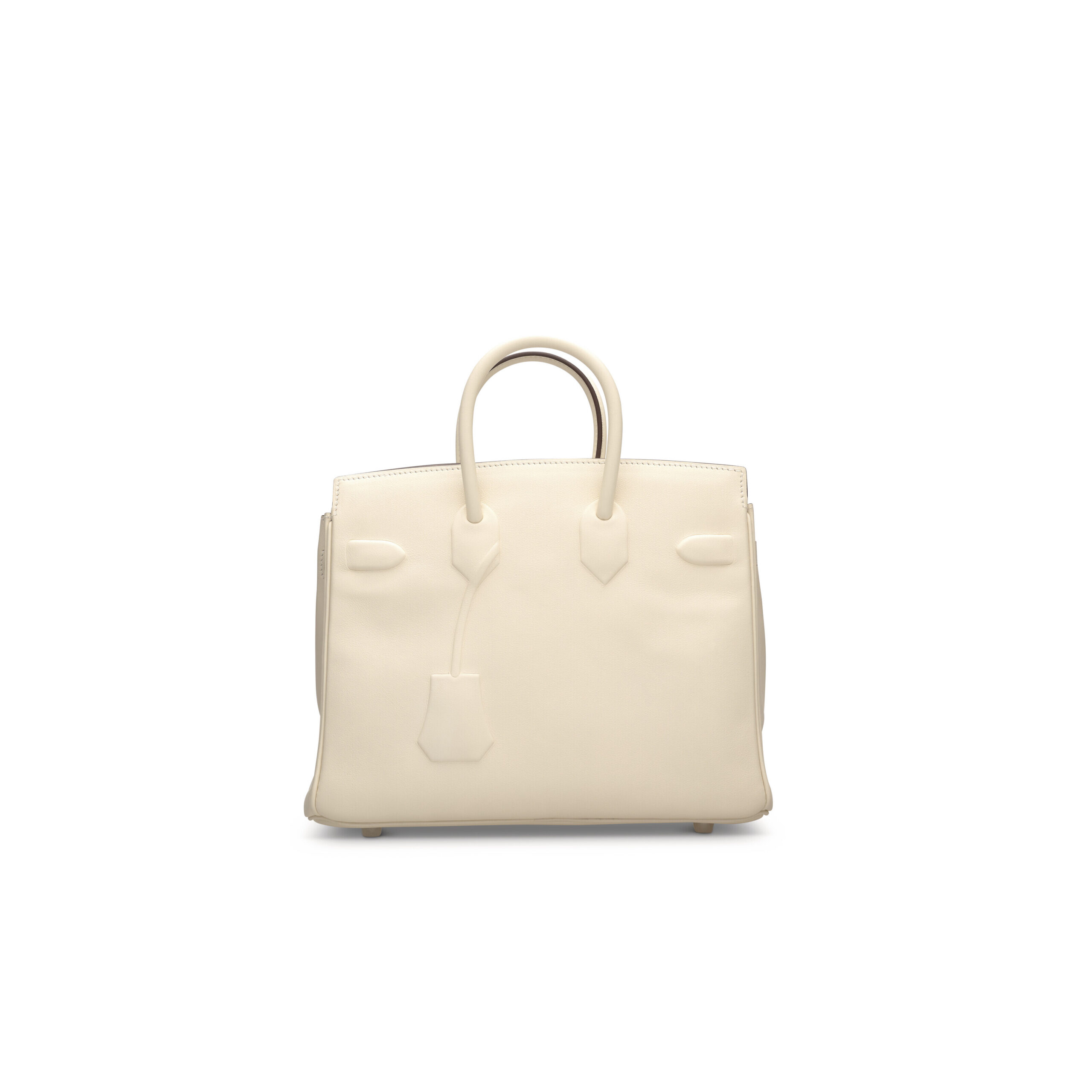 A LIMITED EDITION NATA SWIFT LEATHER SHADOW BIRKIN 25 WITH PALLADIUM HARDWARE 2 A LIMITED EDITION NATA SWIFT LEATHER SHADOW BIRKIN 25 WITH PALLADIUM HARDWARE - Image 2