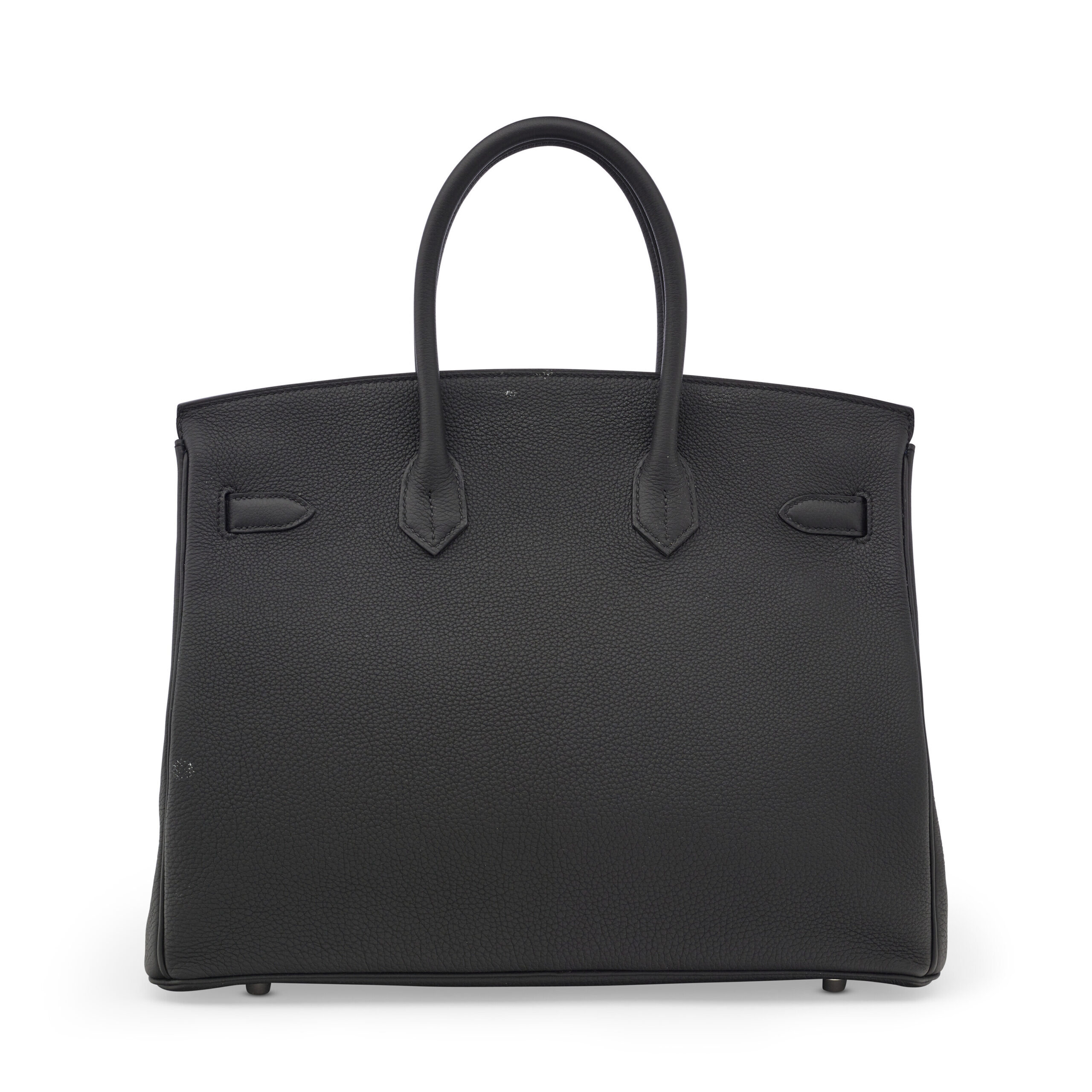 A LIMITED EDITION NOIR & BLEU AGATHE TOGO LEATHER BIRKIN 35 WITH PALLADIUM HARDWARE 5 A LIMITED EDITION NOIR & BLEU AGATHE TOGO LEATHER BIRKIN 35 WITH PALLADIUM HARDWARE - Image 5