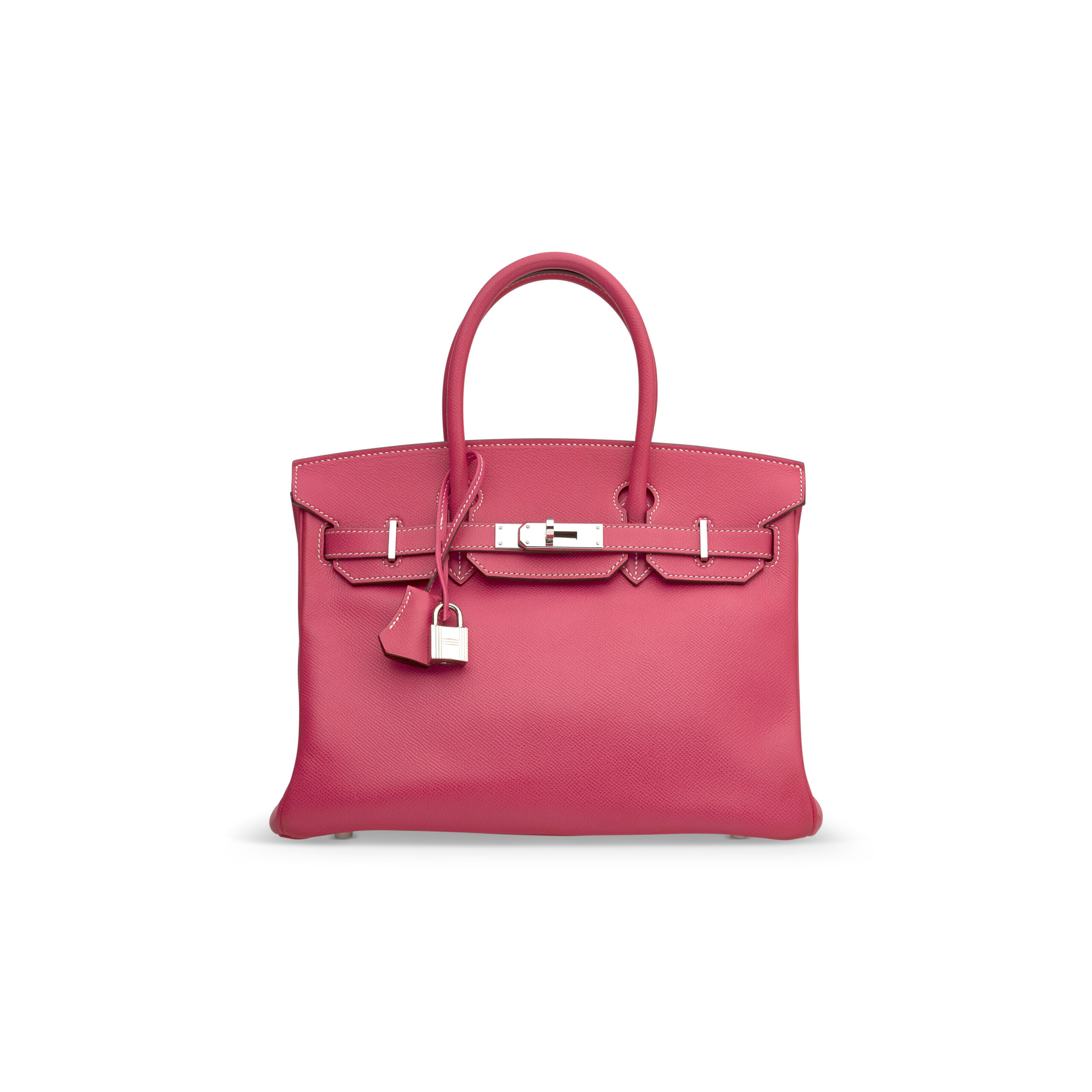 A LIMITED EDITION ROSE TYRIEN & RUBIS EPSOM LEATHER CANDY BIRKIN 30 WITH PALLADIUM HARDWARE 1 A LIMITED EDITION ROSE TYRIEN & RUBIS EPSOM LEATHER CANDY BIRKIN 30 WITH PALLADIUM HARDWARE