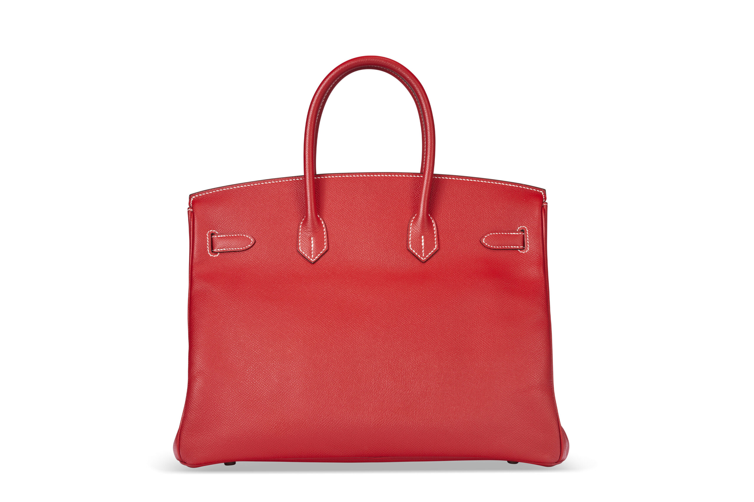 A LIMITED EDITION ROUGE CASAQUE & BLEU THALASSA EPSOM LEATHER CANDY BIRKIN 35 WITH PERMABRASS HARDWARE 3 A LIMITED EDITION ROUGE CASAQUE & BLEU THALASSA EPSOM LEATHER CANDY BIRKIN 35 WITH PERMABRASS HARDWARE - Image 3