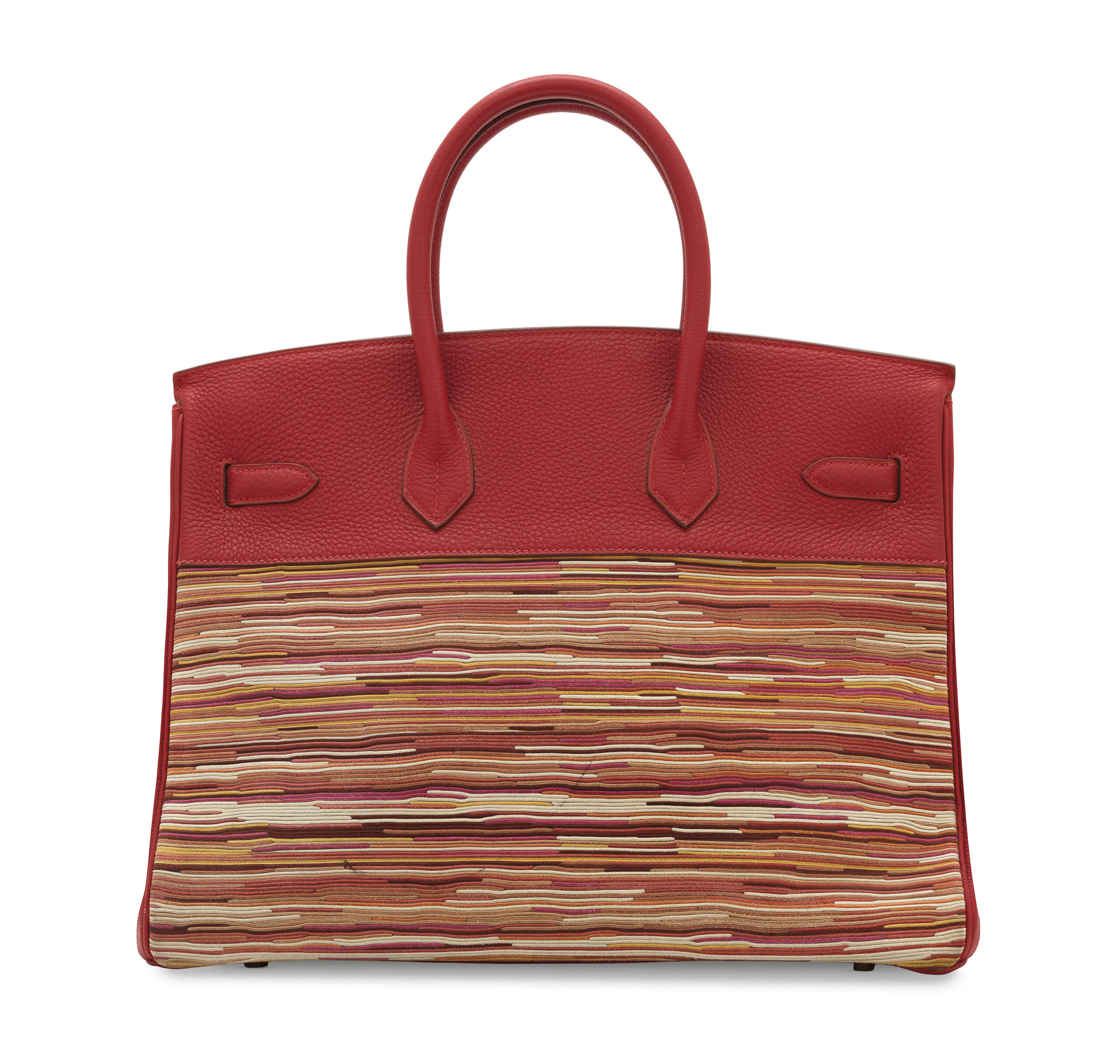 A LIMITED EDITION ROUGE VIF & VIBRATO TOGO LEATHER BIRKIN 35 WITH GOLD HARDWARE 2 A LIMITED EDITION ROUGE VIF & VIBRATO TOGO LEATHER BIRKIN 35 WITH GOLD HARDWARE - Image 2