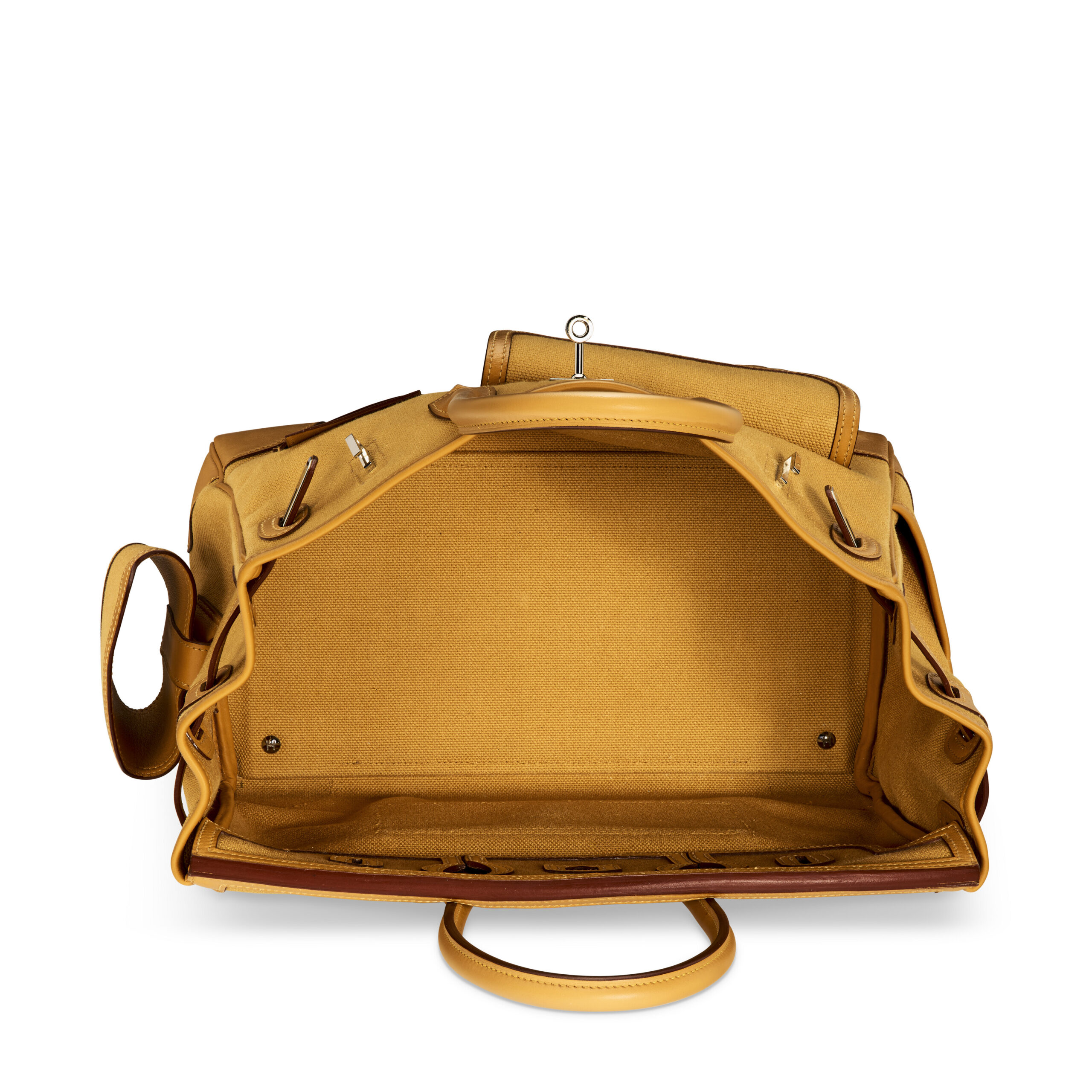 A LIMITED EDITION SÉSAME TOILE GOELAND & SWIFT LEATHER CARGO BIRKIN 35 WITH PALLADIUM HARDWARELEATHER CARGO BIRKIN 35 WITH PALLADIUM HARDWARE 6 A LIMITED EDITION SÉSAME TOILE GOELAND & SWIFT LEATHER CARGO BIRKIN 35 WITH PALLADIUM HARDWARELEATHER CARGO BIRKIN 35 WITH PALLADIUM HARDWARE - Image 6