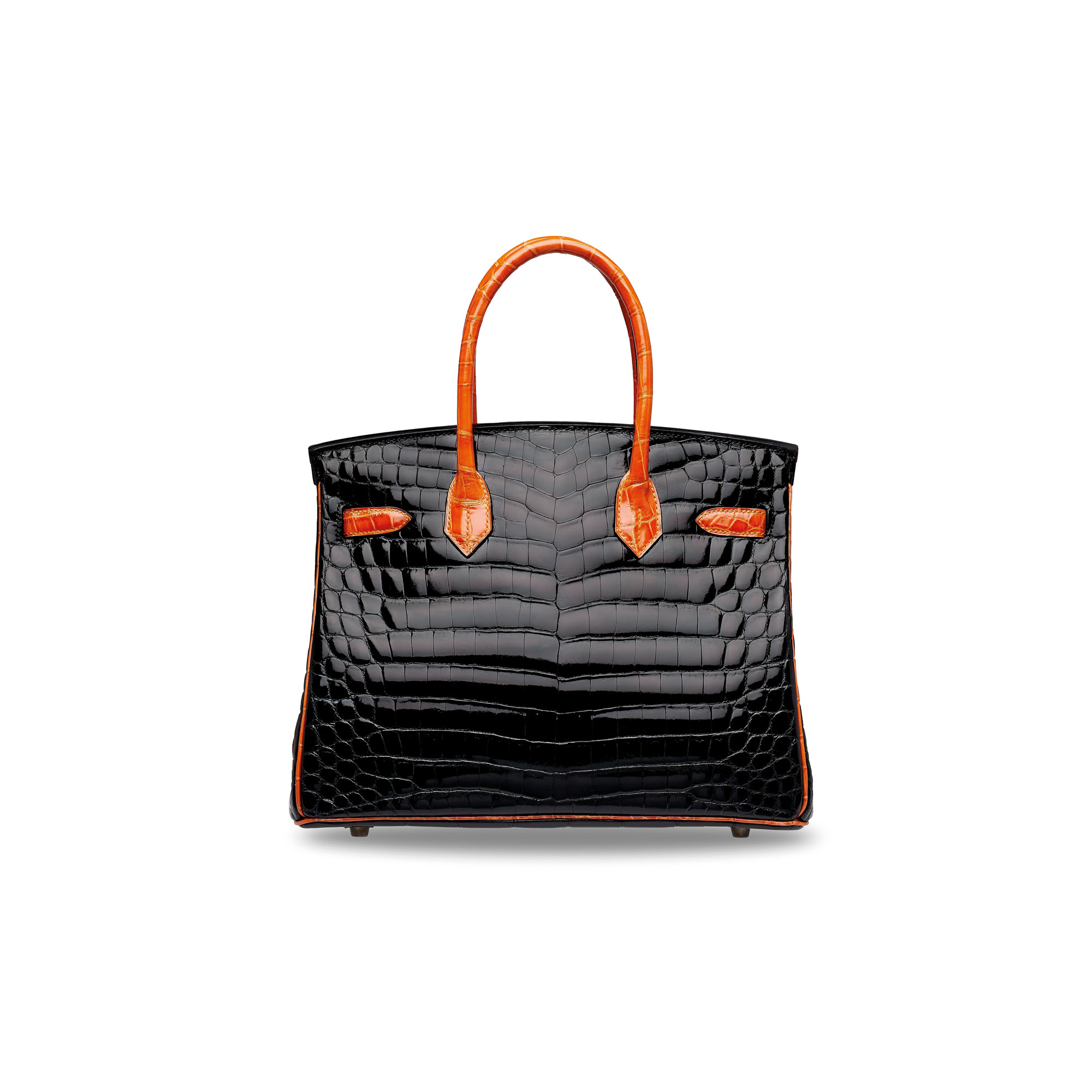 A LIMITED EDITION BLACK TOGO & SWIFT LEATHERS DÉSORDRE BIRKIN 30 WITH GOLD HARDWARE 4 A LIMITED EDITION BLACK TOGO & SWIFT LEATHERS DÉSORDRE BIRKIN 30 WITH GOLD HARDWARE - Image 4