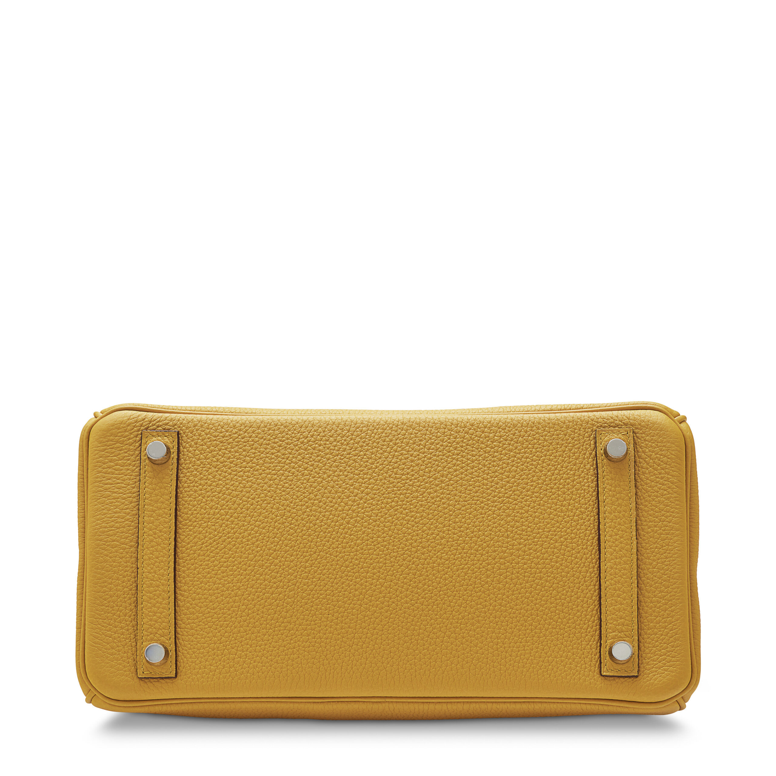 A LIMITED EDITION SHINY JAUNE AMBRE NILOTICUS CROCODILE & TOGO LEATHER TOUCH BIRKIN 30 WITH PALLADIUM HARDWARE 4 A LIMITED EDITION SHINY JAUNE AMBRE NILOTICUS CROCODILE & TOGO LEATHER TOUCH BIRKIN 30 WITH PALLADIUM HARDWARE - Image 4