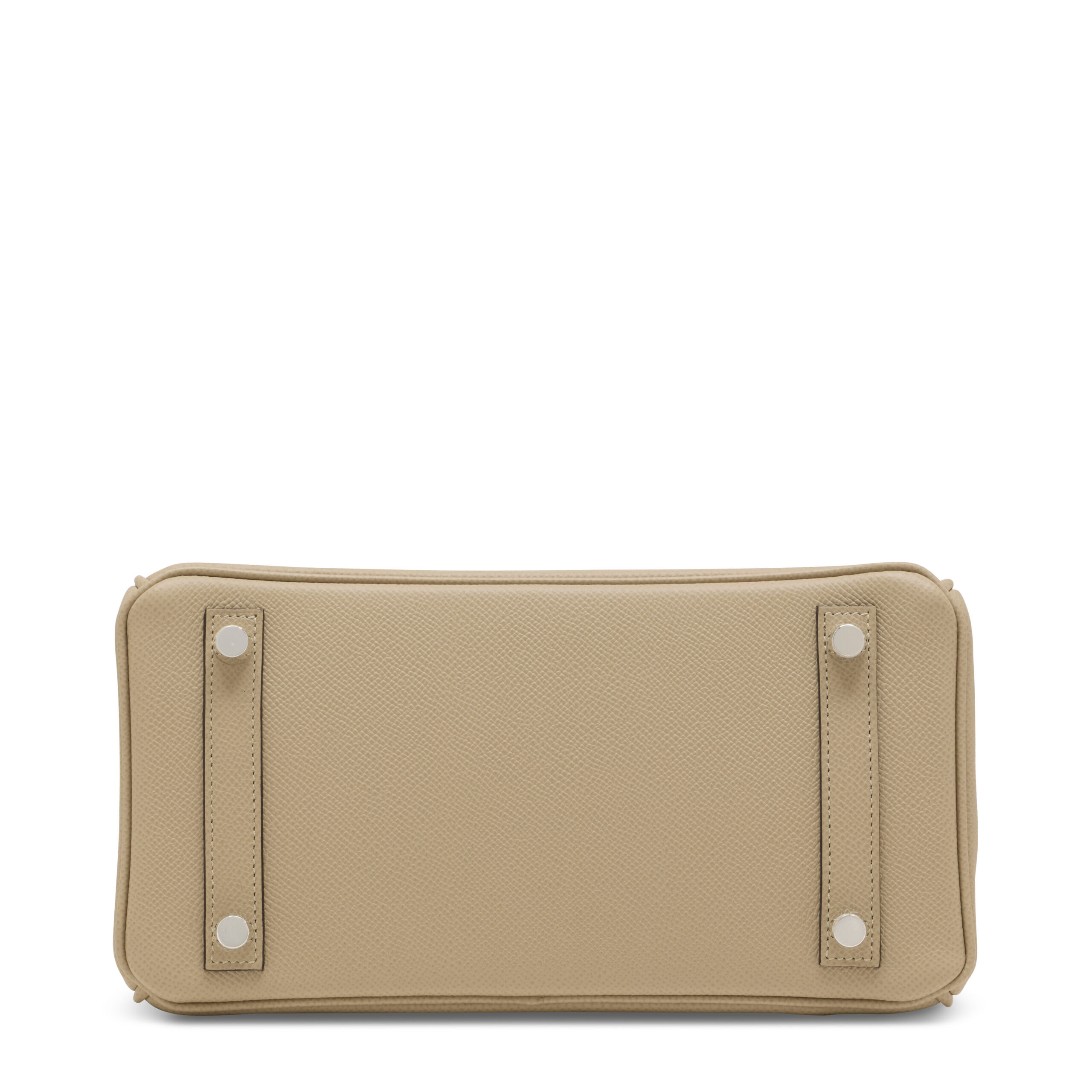 A LIMITED EDITION TRENCH, CRAIE & ÉTOUPE EPSOM LEATHER TRICOLOR BIRKIN 25 WITH PALLADIUM HARDWARE 6 A LIMITED EDITION TRENCH, CRAIE & ÉTOUPE EPSOM LEATHER TRICOLOR BIRKIN 25 WITH PALLADIUM HARDWARE - Image 6