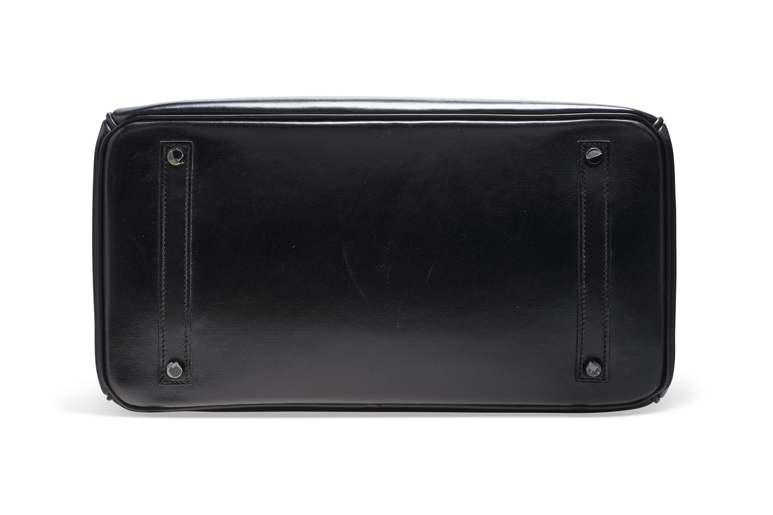 A RARE, LIMITED EDITION BLACK CALF BOX LEATHER SO BLACK BIRKIN 35 WITH BLACK PVD HARDWARE 6 A RARE, LIMITED EDITION BLACK CALF BOX LEATHER SO BLACK BIRKIN 35 WITH BLACK PVD HARDWARE - Image 6