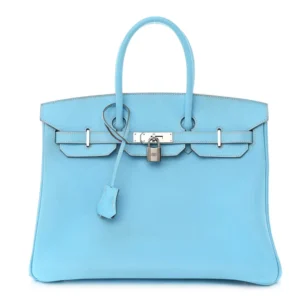 Epsom Candy Birkin 35 Celeste Mykonos