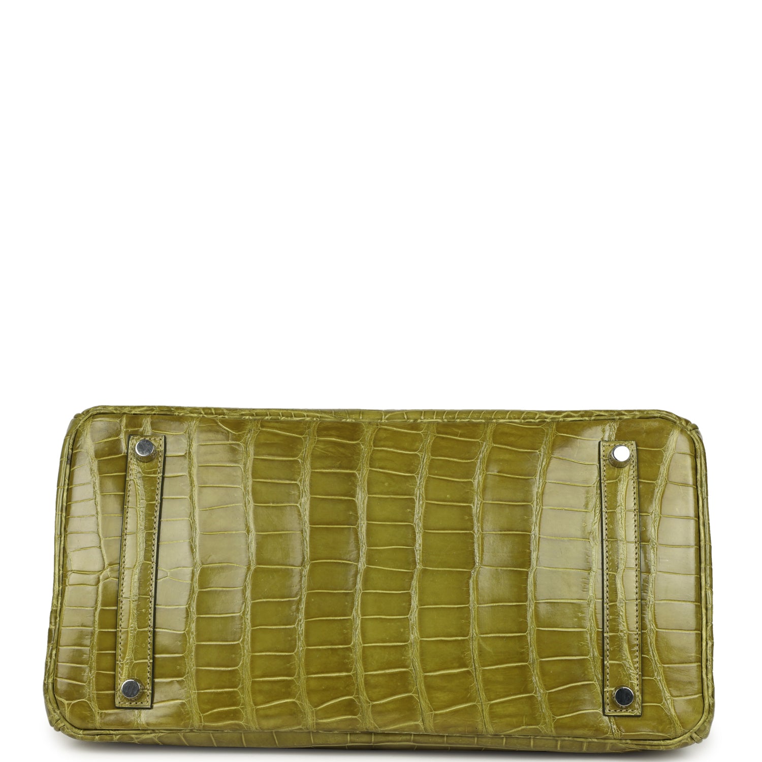 Hermès Birkin 35 Vert Anis Shiny Porosus Crocodile Palladium Hardware 3 Hermès Birkin 35 Vert Anis Shiny Porosus Crocodile Palladium Hardware - Image 3