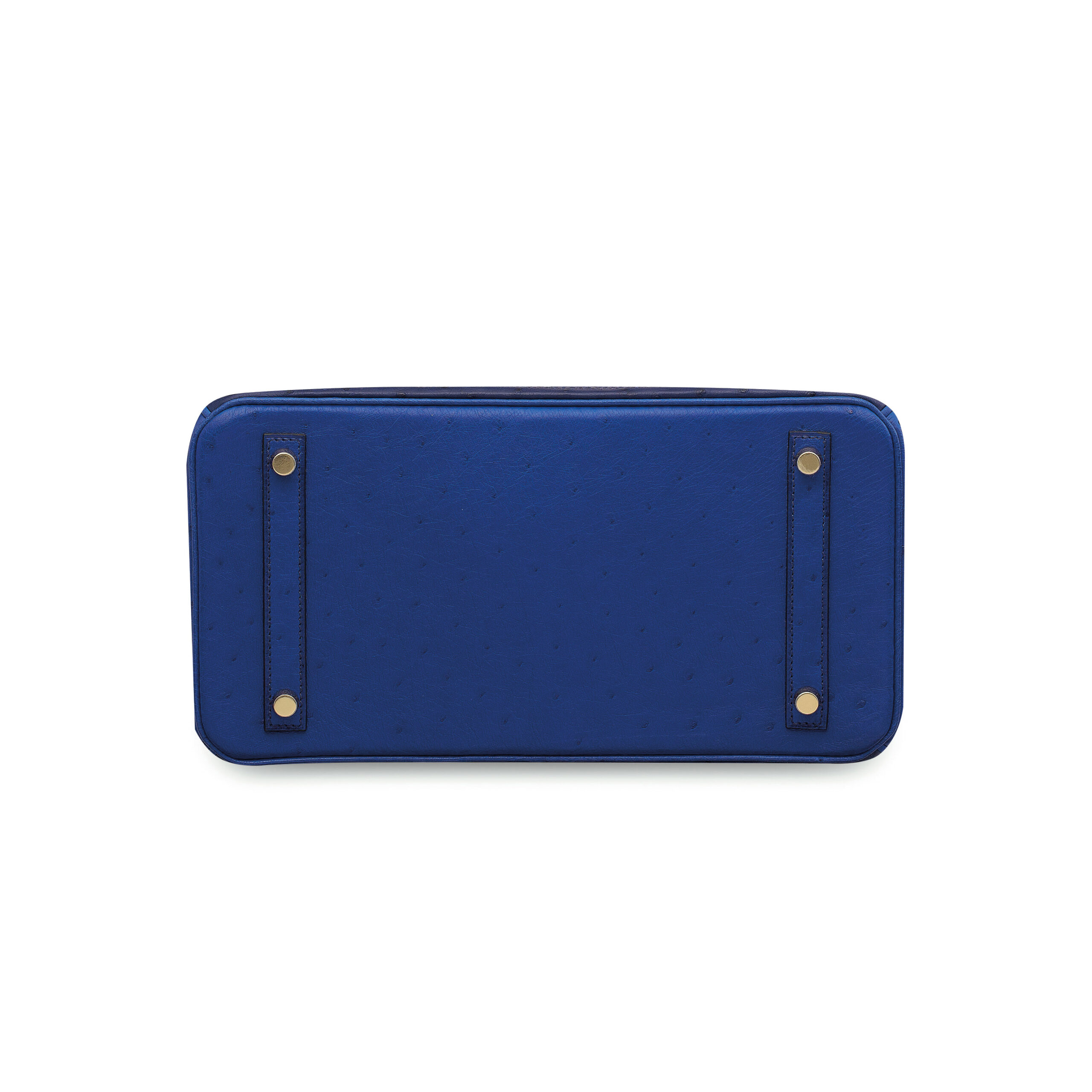 HERMÈS. A LIMITED EDITION BLEU SAPHIR, BLEU IRIS & BLEU DE MALTE OSTRICH GHILLIES BIRKIN 30 WITH PERMABRASS HARDWARE 3 HERMÈS. A LIMITED EDITION BLEU SAPHIR, BLEU IRIS & BLEU DE MALTE OSTRICH GHILLIES BIRKIN 30 WITH PERMABRASS HARDWARE - Image 3
