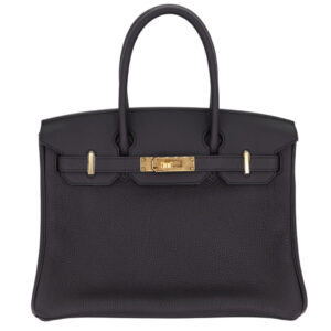 Hermès 30cm Birkin 3-in-1 Black Togo Leather Gold Hardware