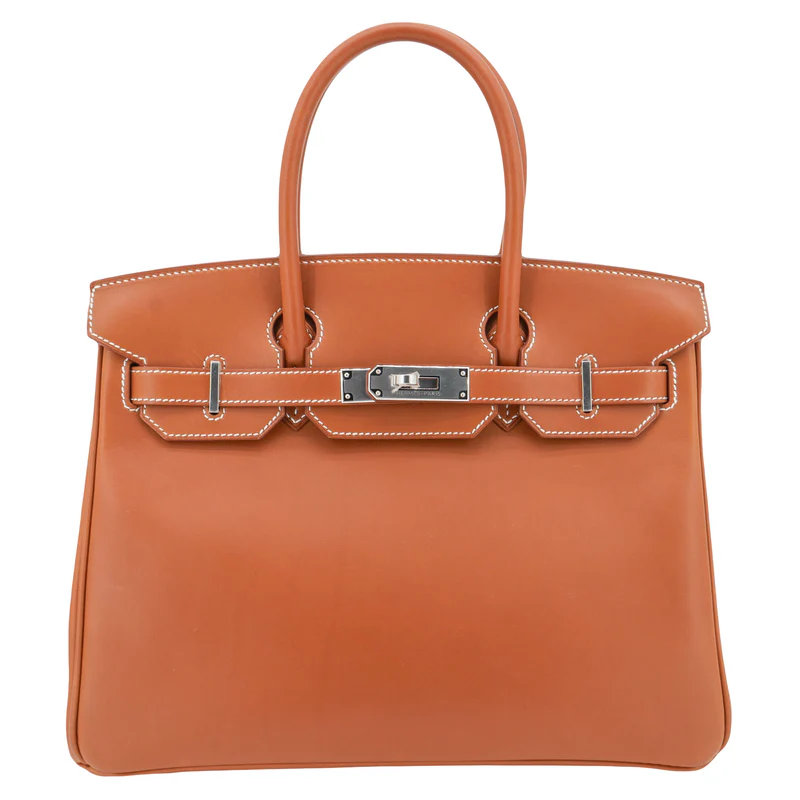Hermès 30cm Birkin Fauve Barenia Smooth Leather Palladium Hardware 1 Hermès 30cm Birkin Fauve Barenia Smooth Leather Palladium Hardware
