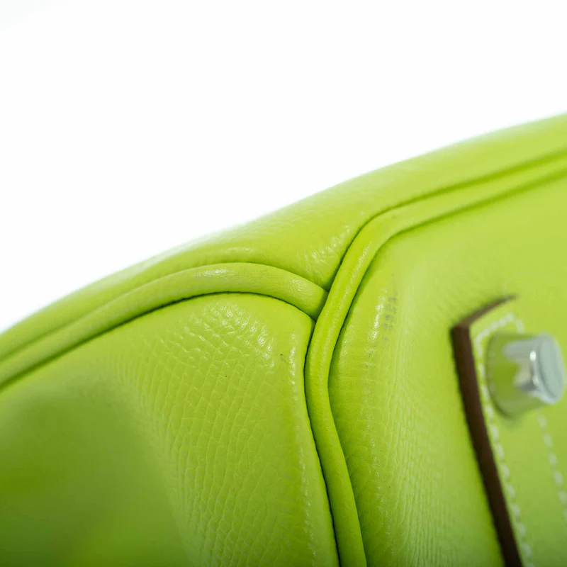 A LIMITED EDITION KIWI EPSOM LEATHER BIRKIN 25 WITH PALLADIUM HARDWARE 2 A LIMITED EDITION KIWI EPSOM LEATHER BIRKIN 25 WITH PALLADIUM HARDWARE - Image 2