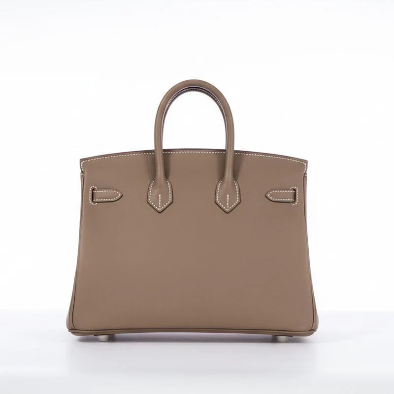 Hermès Birkin 25 Etoupe Swift Palladium Hardware 3 Hermès Birkin 25 Etoupe Swift Palladium Hardware - Image 3