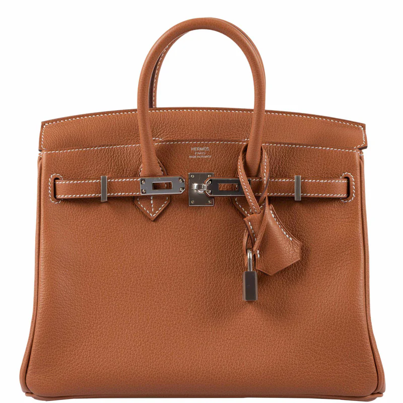 Hermès Birkin 25 Gold Taurillon Novillo Palladium Hardware 1 Hermès Birkin 25 Gold Taurillon Novillo Palladium Hardware