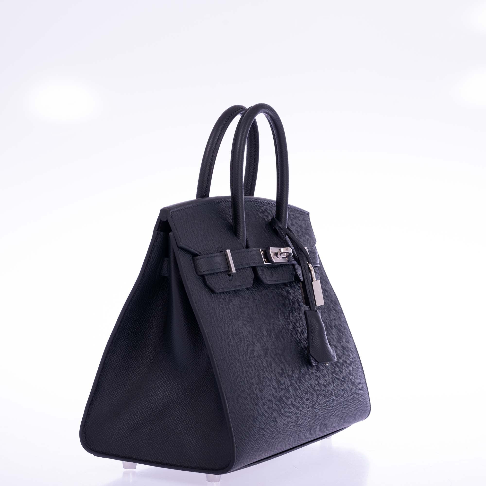Hermès Birkin 25 Sellier Black Epsom Palladium Hardware 3 Hermès Birkin 25 Sellier Black Epsom Palladium Hardware - Image 3