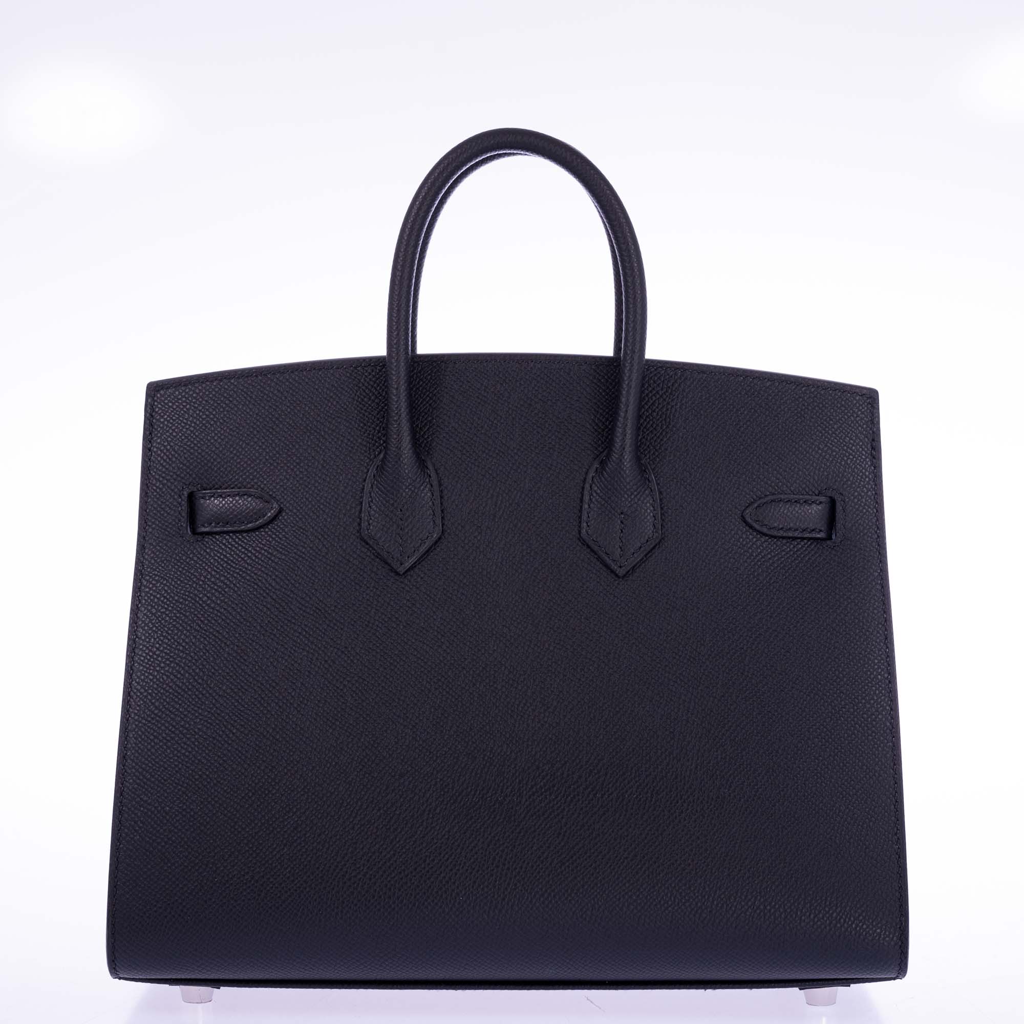 Hermès Birkin 25 Sellier Black Epsom Palladium Hardware 4 Hermès Birkin 25 Sellier Black Epsom Palladium Hardware - Image 4