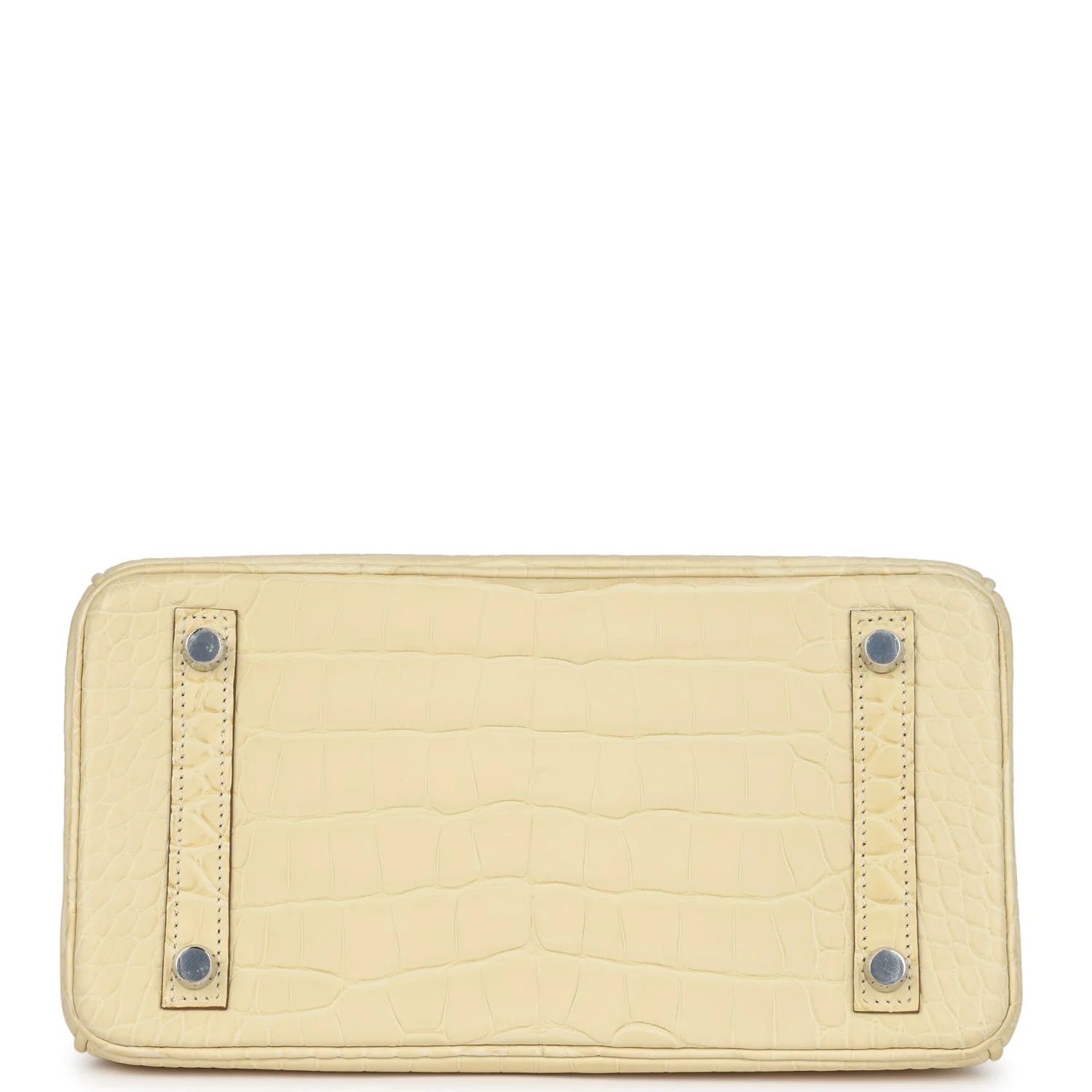 A LIMITED EDITION MATTE VANILLE ALLIGATOR & NATUREL SABLE VEAU BULTLER TOUCH BIRKIN 25 WITH PALLADIUM HARDWARE 3 A LIMITED EDITION MATTE VANILLE ALLIGATOR & NATUREL SABLE VEAU BULTLER TOUCH BIRKIN 25 WITH PALLADIUM HARDWARE - Image 3