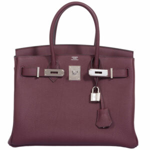 Hermès Birkin 30 Bordeaux Togo Palladium Hardware (1)