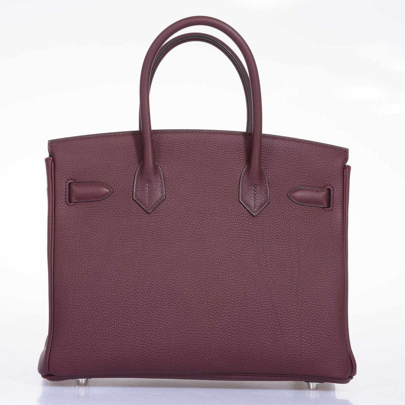 Hermès Birkin 30 Bordeaux Togo Palladium Hardware 3 Hermès Birkin 30 Bordeaux Togo Palladium Hardware - Image 3