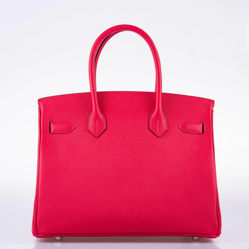 Hermès Birkin 30 Rose Extreme Epsom Palladium Hardware 2 Hermès Birkin 30 Rose Extreme Epsom Palladium Hardware - Image 2