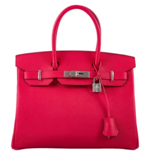 Hermès Birkin 30 Rose Extreme Epsom Palladium Hardware (2)