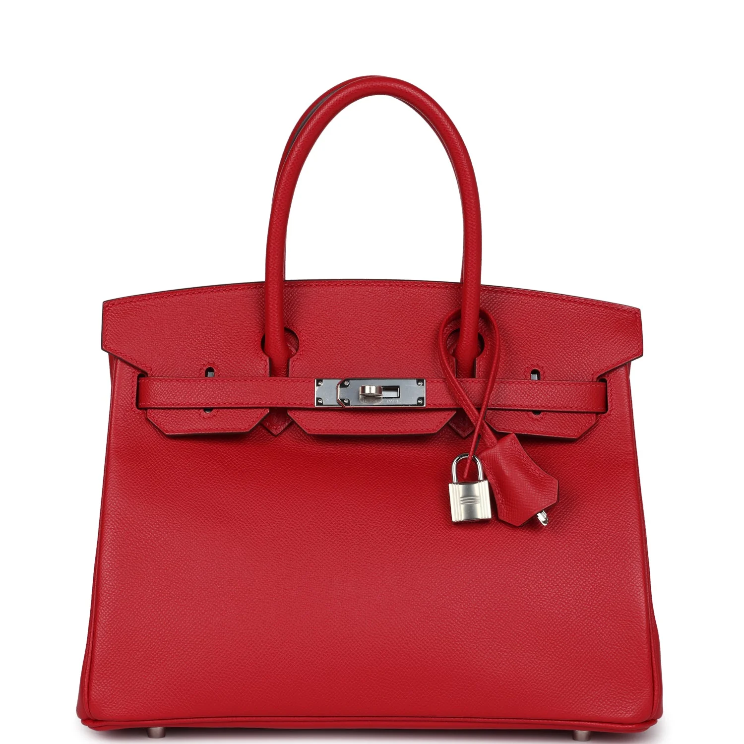 Hermès Birkin 30 Rouge Casaque Epsom Palladium Hardware 2 Hermès Birkin 30 Rouge Casaque Epsom Palladium Hardware - Image 2