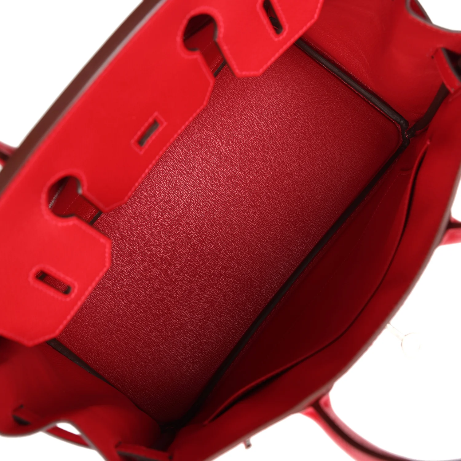 Hermès Birkin 30 Rouge Casaque Epsom Palladium Hardware 5 Hermès Birkin 30 Rouge Casaque Epsom Palladium Hardware - Image 5