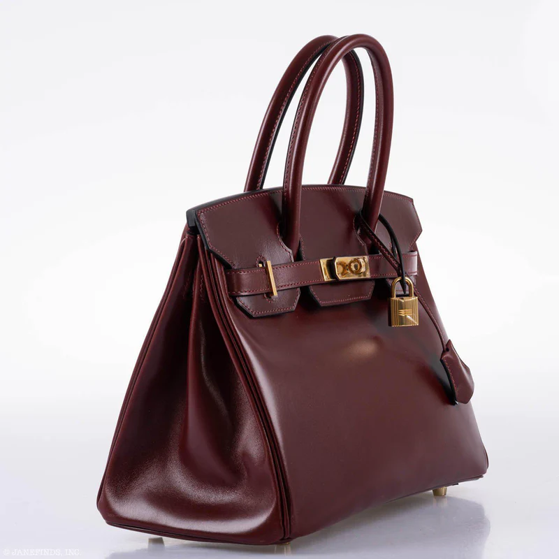 Hermès Birkin 30 Rouge H Calf Box Leather Gold Hardware 3 Hermès Birkin 30 Rouge H Calf Box Leather Gold Hardware - Image 3