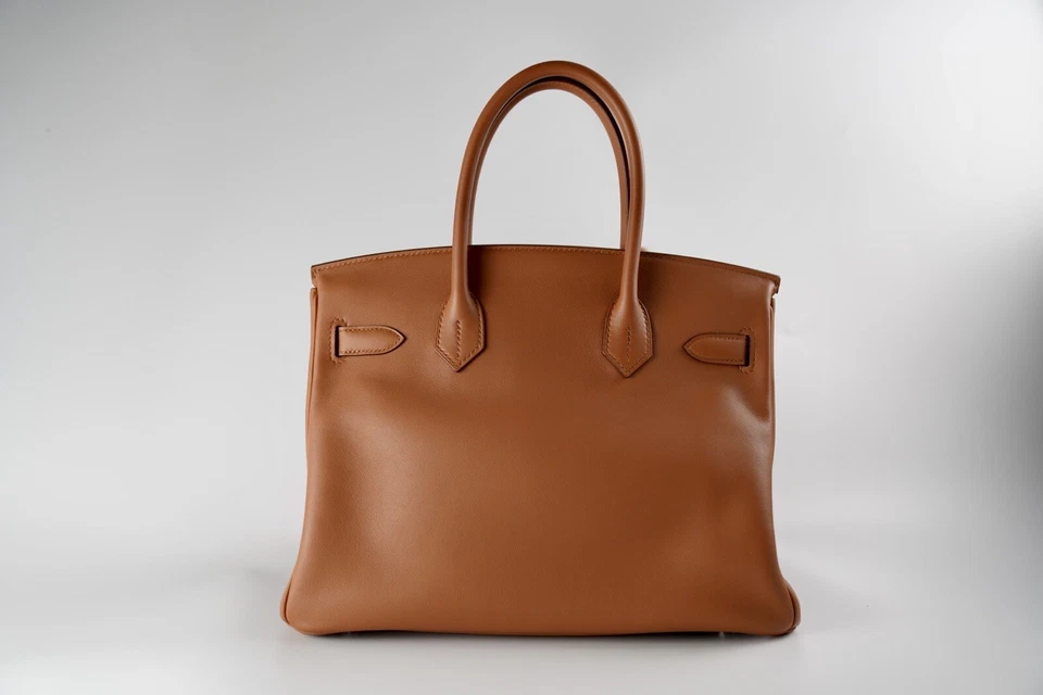 Hermes Birkin 30 Swift Epsom Tressage Gold/Bleu du Nord/Bleu Indigo Limited Edit 4 Hermes Birkin 30 Swift Epsom Tressage Gold/Bleu du Nord/Bleu Indigo Limited Edit - Image 4